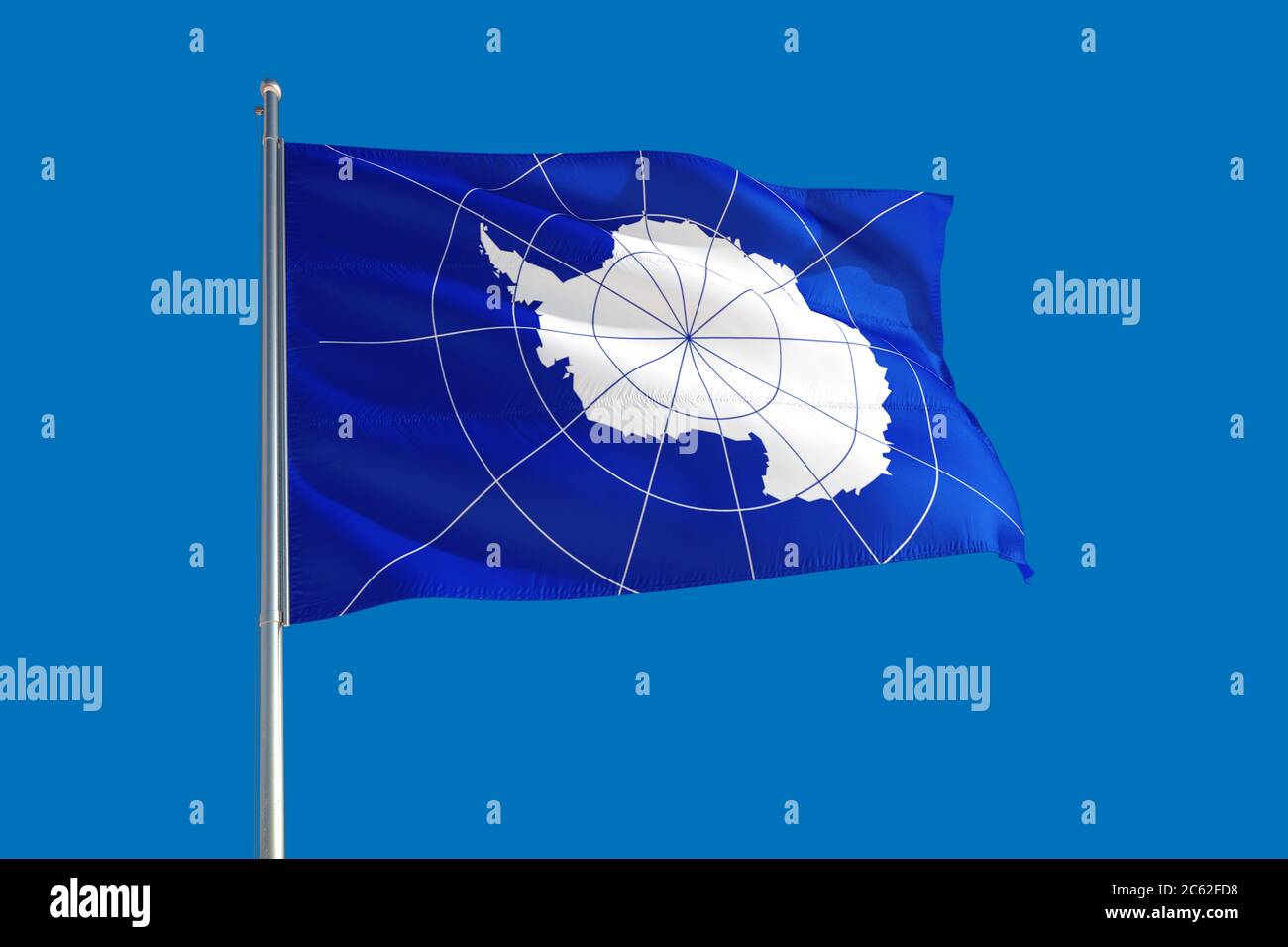 antarctica-national-flag-waving-in-the-wind-on-a-deep-blue-sky-high