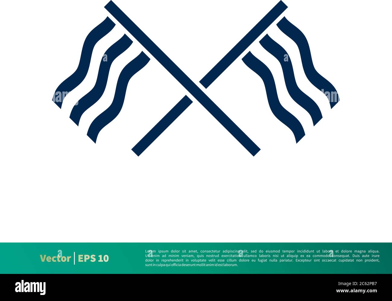 Greece Flag Icon Vector Logo Template. Editable Vector EPS 10 Stock ...