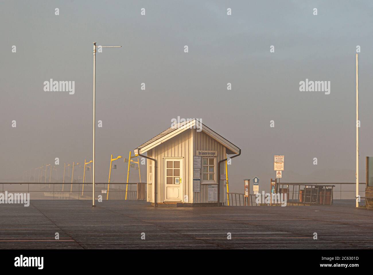 Beach of Sankt Peter-Ording, Germany Stock Photo