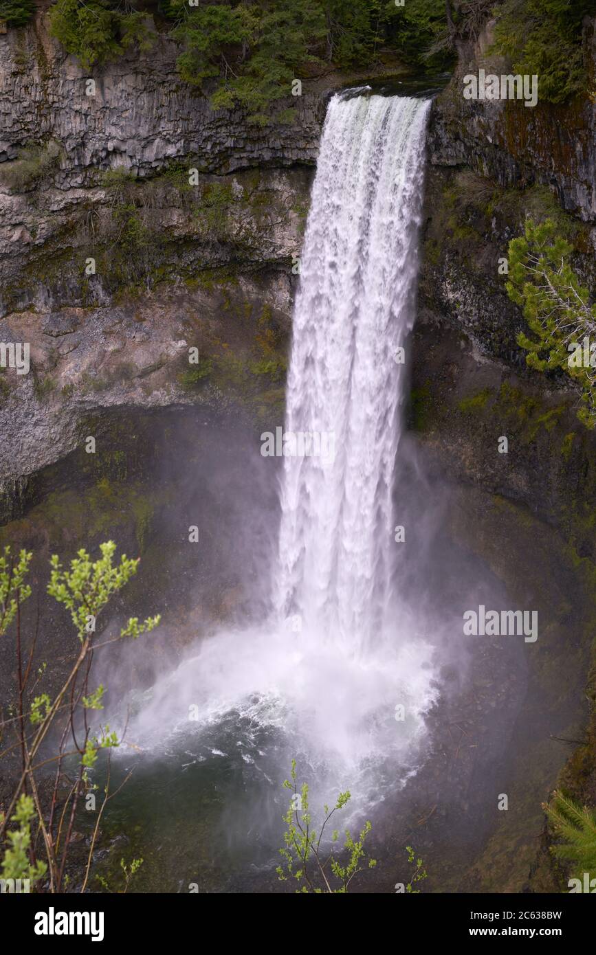 Brandywine Waterfall British Columbia. Spectacular Brandywine Falls