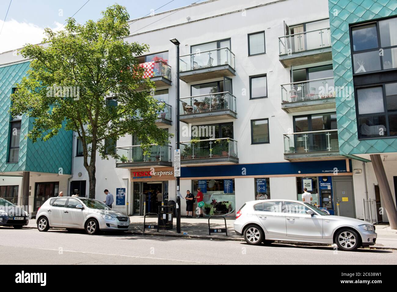 Flats above hires stock photography and images Alamy