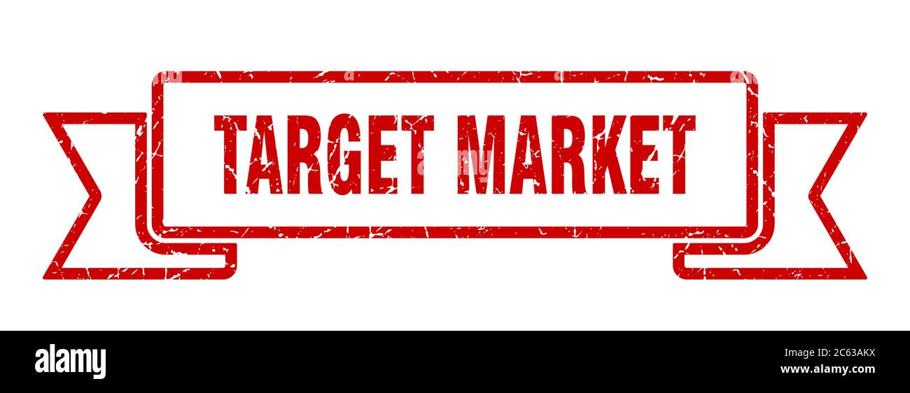 target market ribbon. target market grunge band sign. target market ...