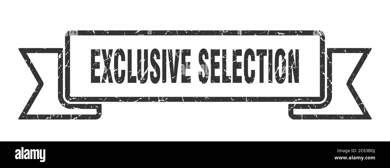 Selection Off Ribbon Band selection Black and White Stock Photos & Images - Alamy