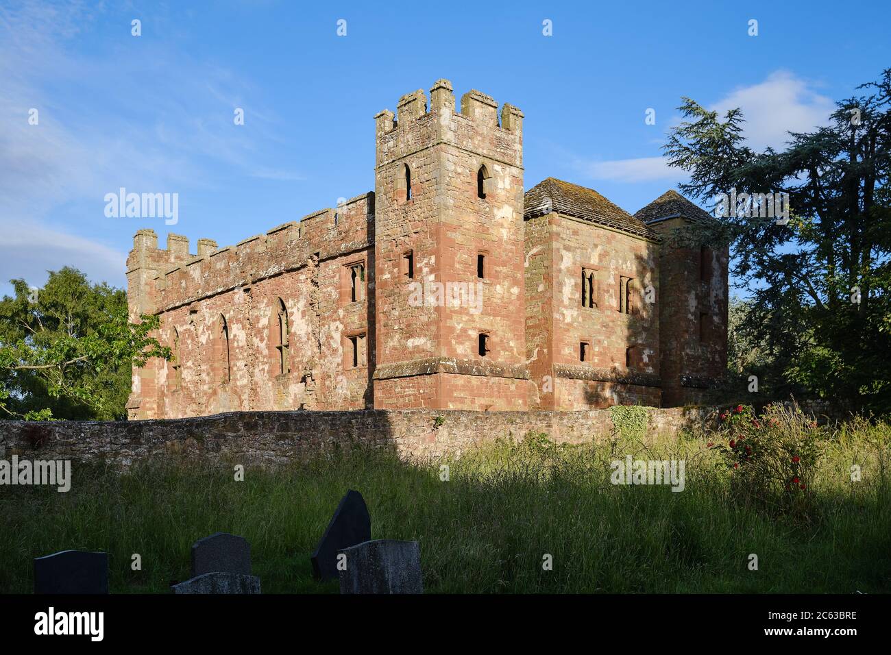 Acton Burnell Castle, Shropshire, UK Stock Photo Alamy