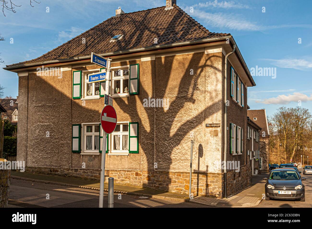 Margaretenhoehe Krupp Housing Estate in Essen, Germany Stock Photo Alamy