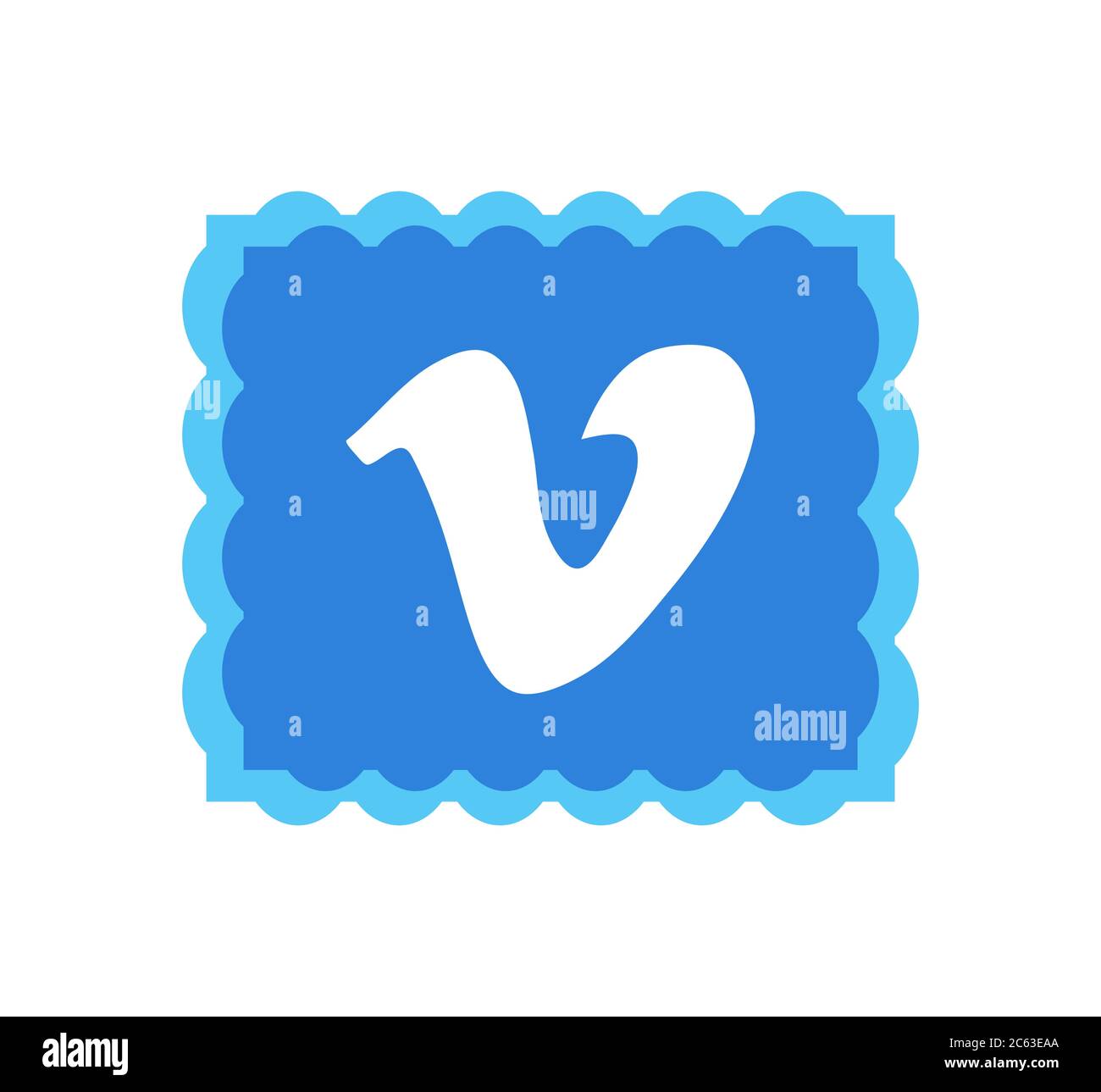 Vimeo logo and symbol, meaning, history, PNG, image size:1300x1289