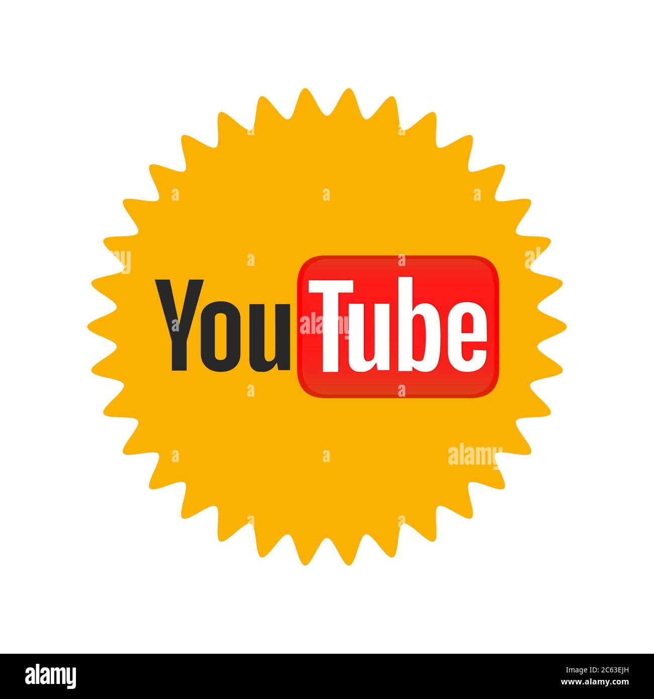 YouTube logo. YouTube is a video-sharing website headquartered in San Bruno  California. YouTube app . Kharkiv, Ukraine - June, 2020 Stock Photo - Alamy
