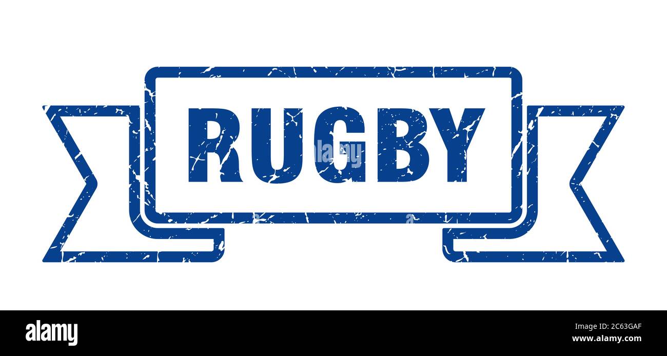 Rufc Ribbon rugby ribbon. rugby grunge band sign. rugby banner Stock Vector Image ...