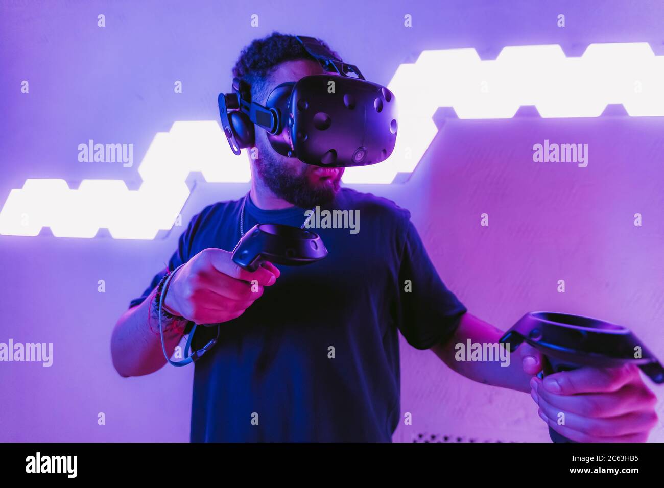 Augmented reality. New entertainment technologies. Virtual reality