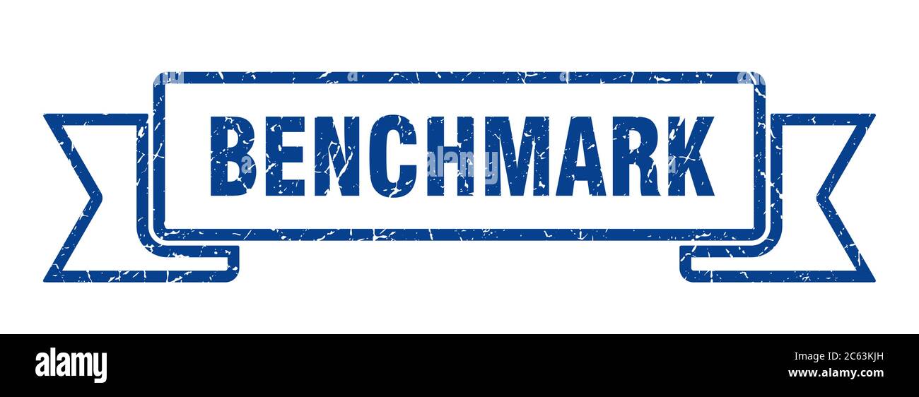 benchmark ribbon. benchmark grunge band sign. benchmark banner Stock ...
