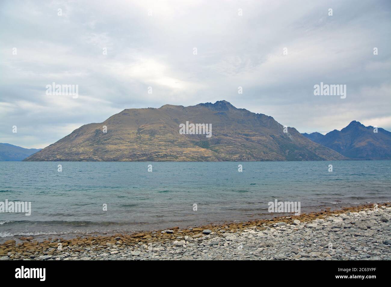Queenstown, New Zealand landscape Stock Photo