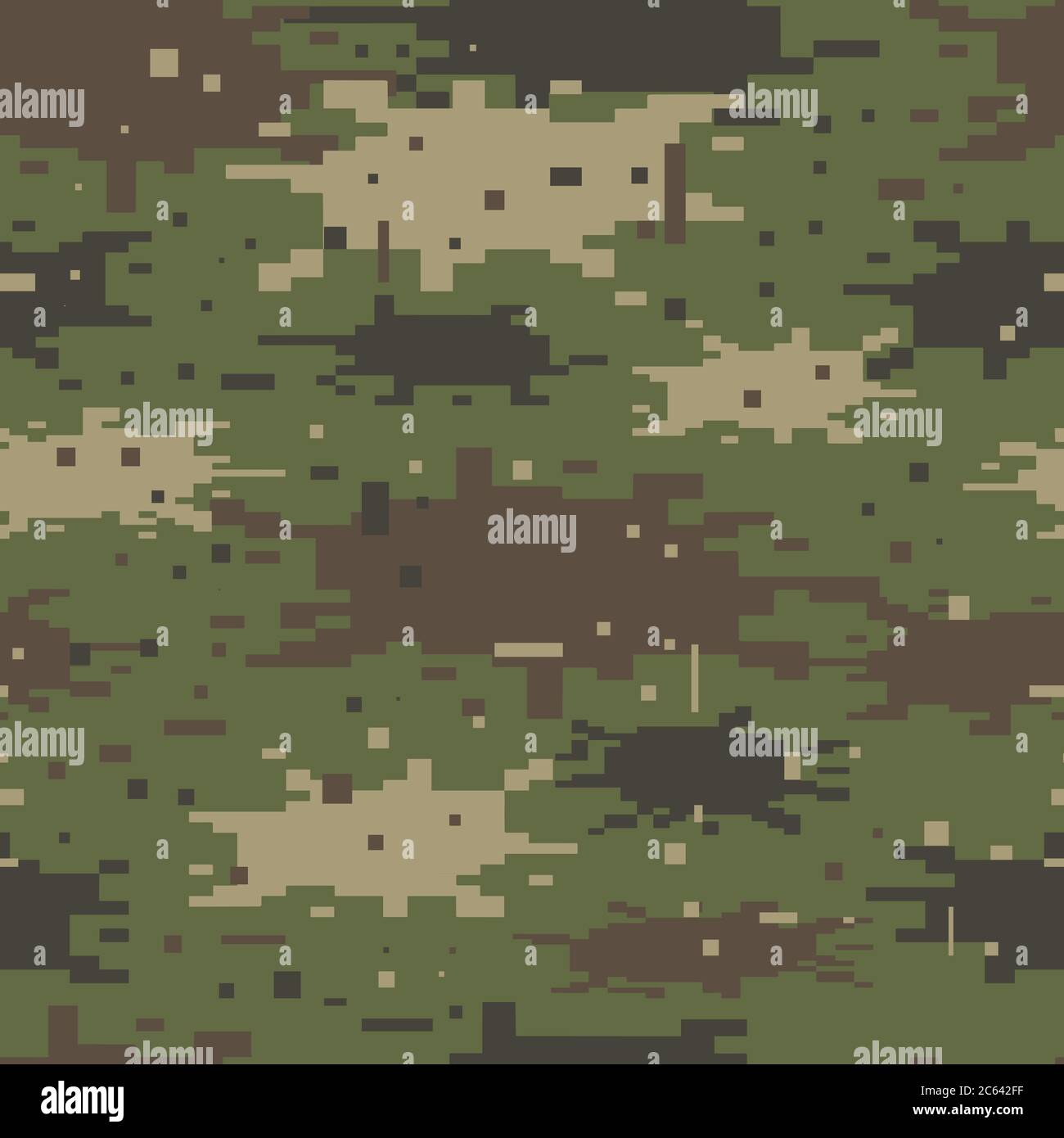 Digital camouflage pattern. Design element for poster, clothes ...