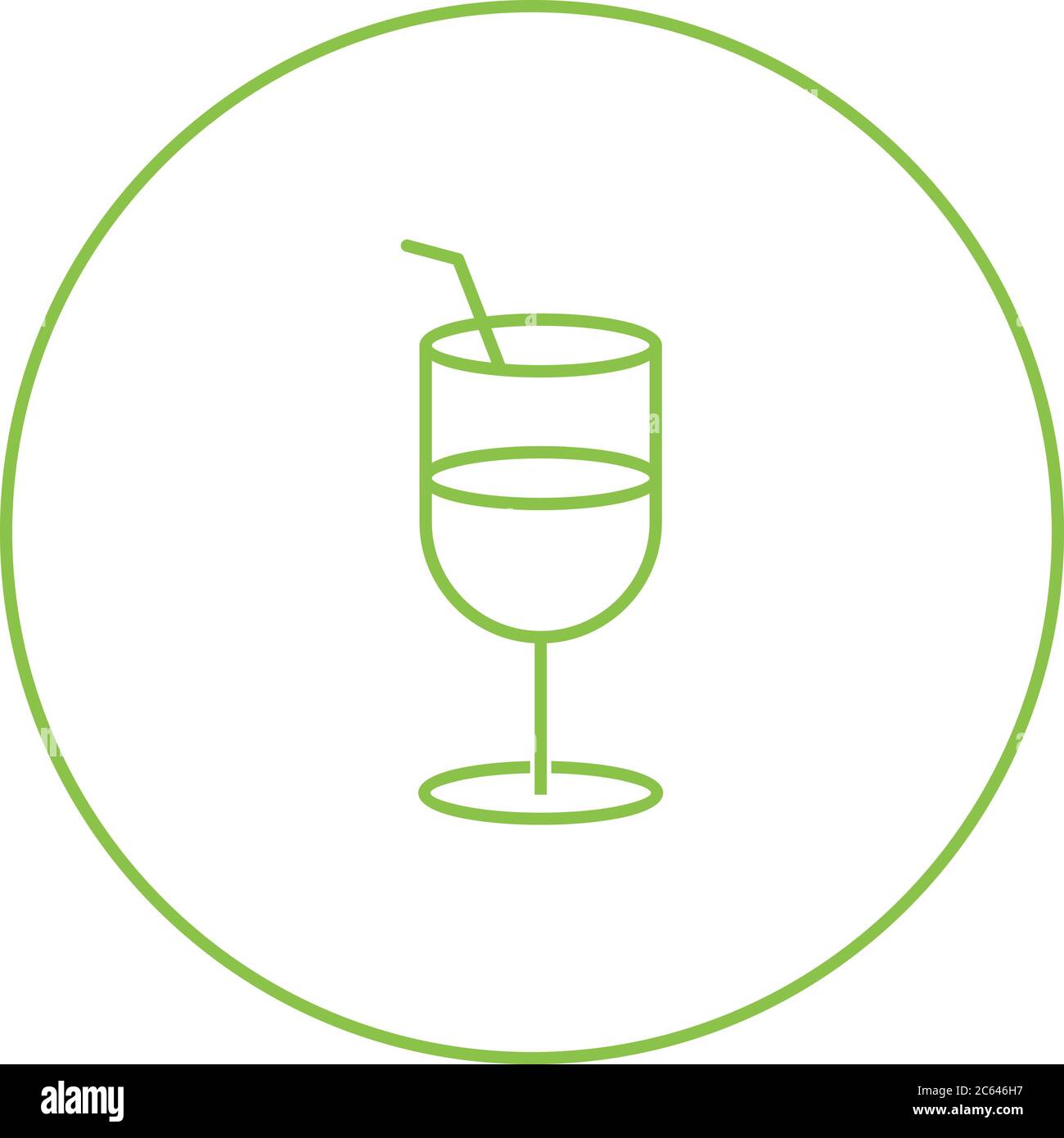 Unique Juice Vector Line Icon Stock Vector Image & Art - Alamy