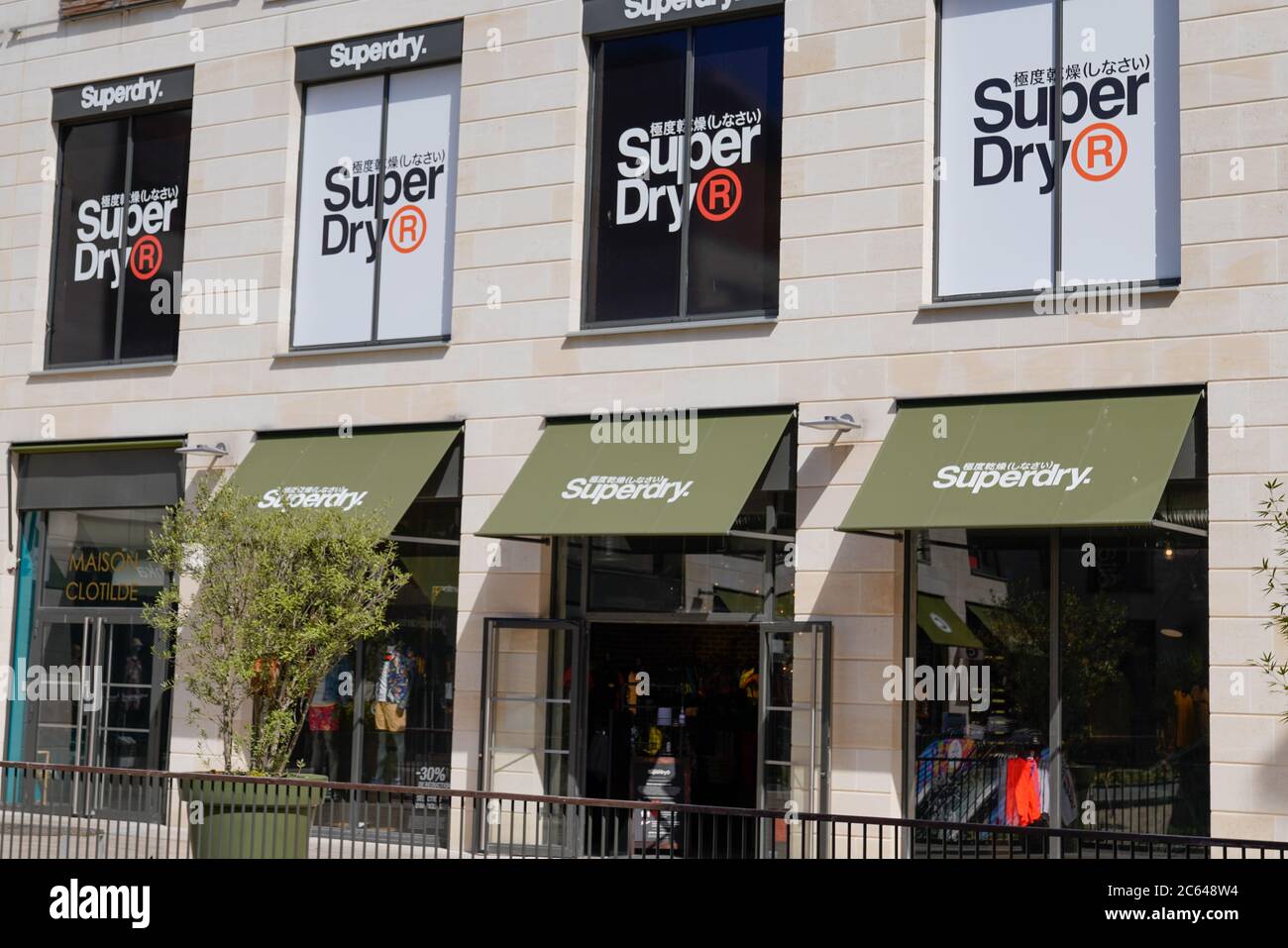 Superdry Logo Brand and Text Sign of Fashion Store British International  Branded Chain Editorial Stock Photo - Image of detail, building: 218256843