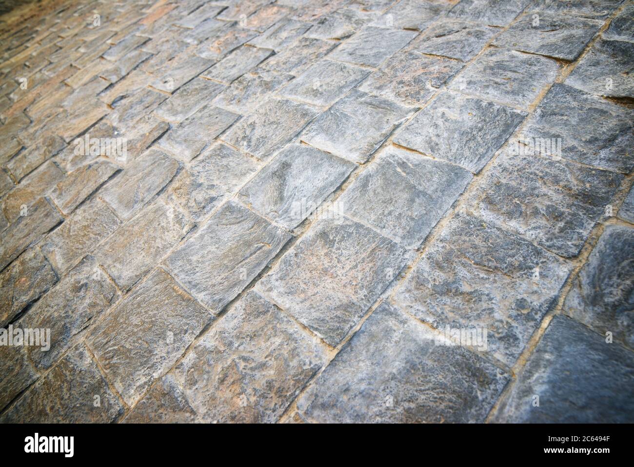 Floor of a street with stone tiles Stock Photo Alamy
