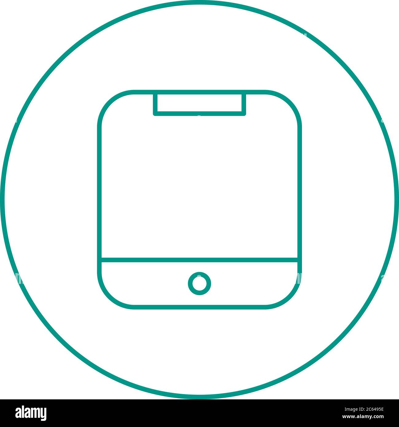 Unique Smart Device Vector Line Icon Stock Vector Image & Art - Alamy