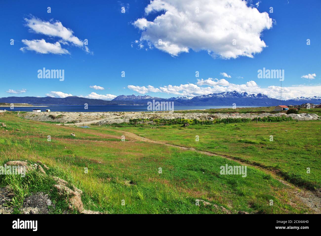 Landscape of Tierra del Fuego, Ushuaia, Argentina Stock Photo Alamy