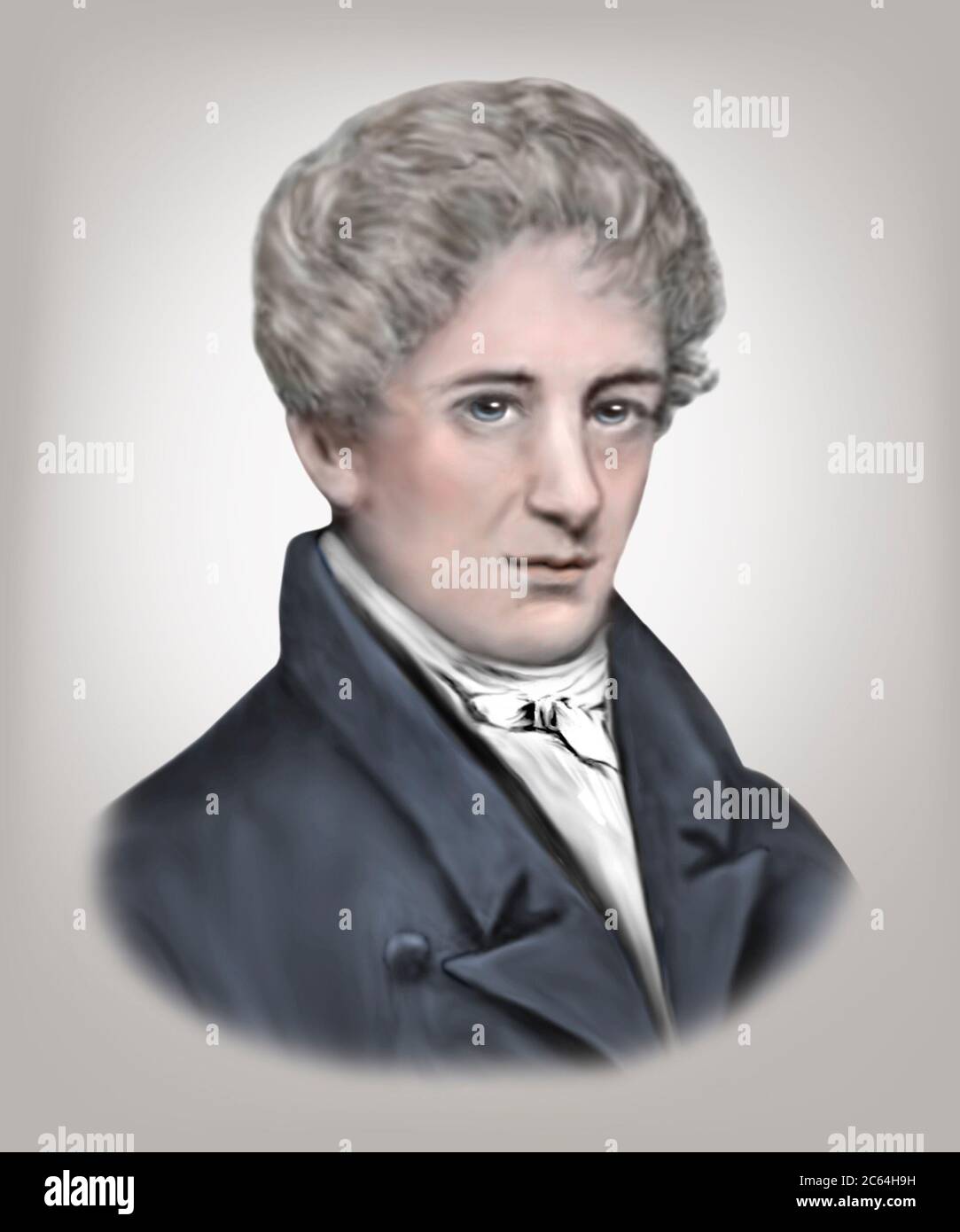 Nils Henrik Abel 1802-1829 Norwegian Mathematician Stock Photo - Alamy