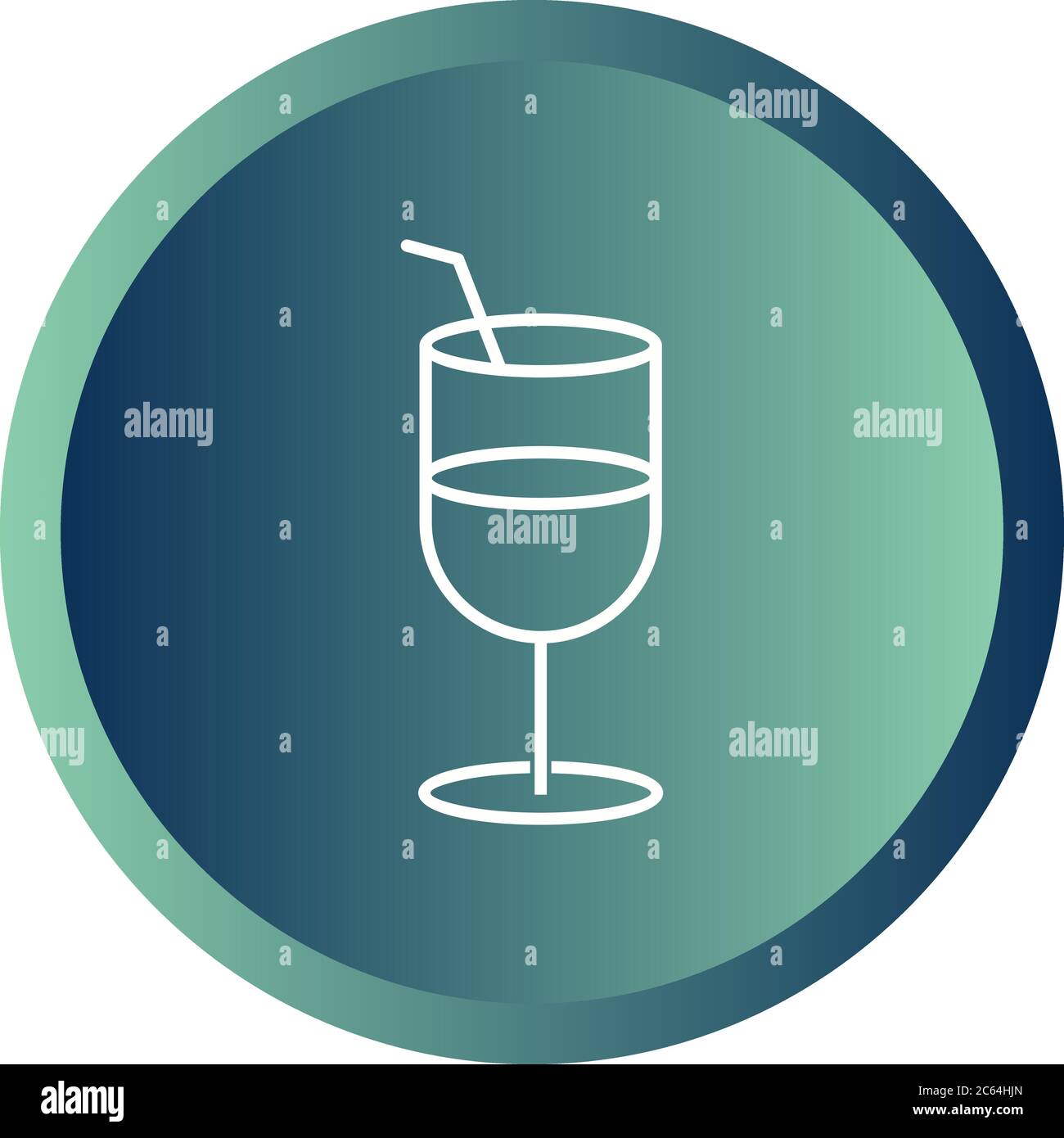 Unique Juice Vector Line Icon Stock Vector Image & Art - Alamy