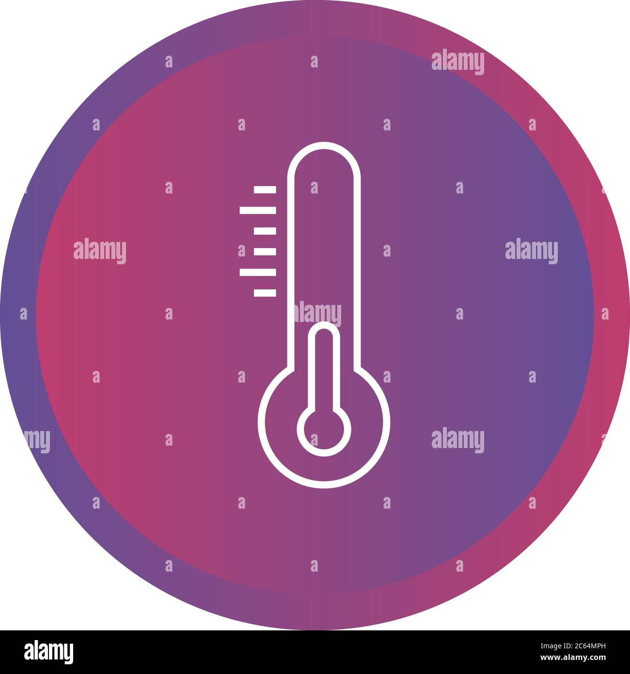 Unique Temprature Vector Line Icon Stock Vector Image & Art - Alamy