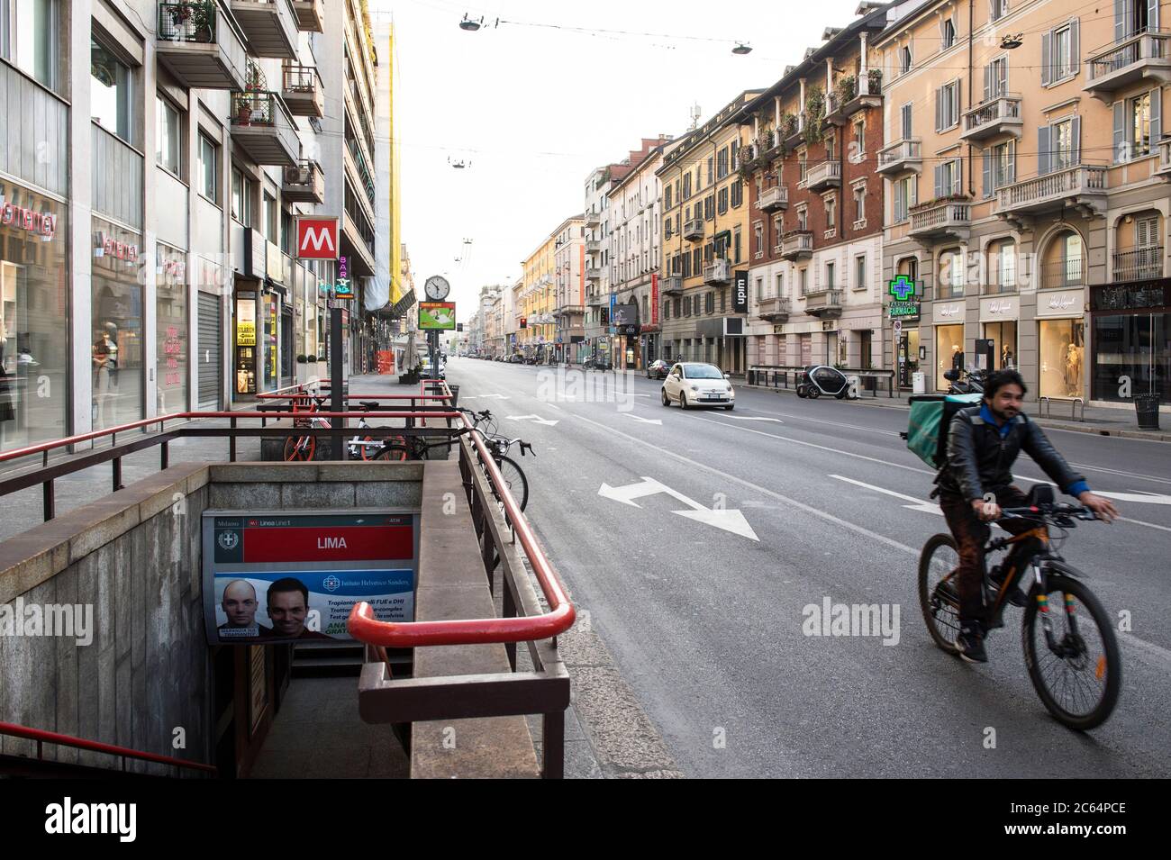 Italy, Lombardy, Milan, corso Buenos Aires Stock Photo