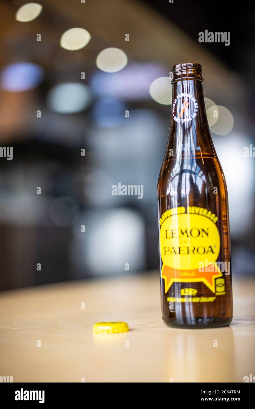 Lemon & Paeroa, also known as L&P, is a sweet soft drink manufactured