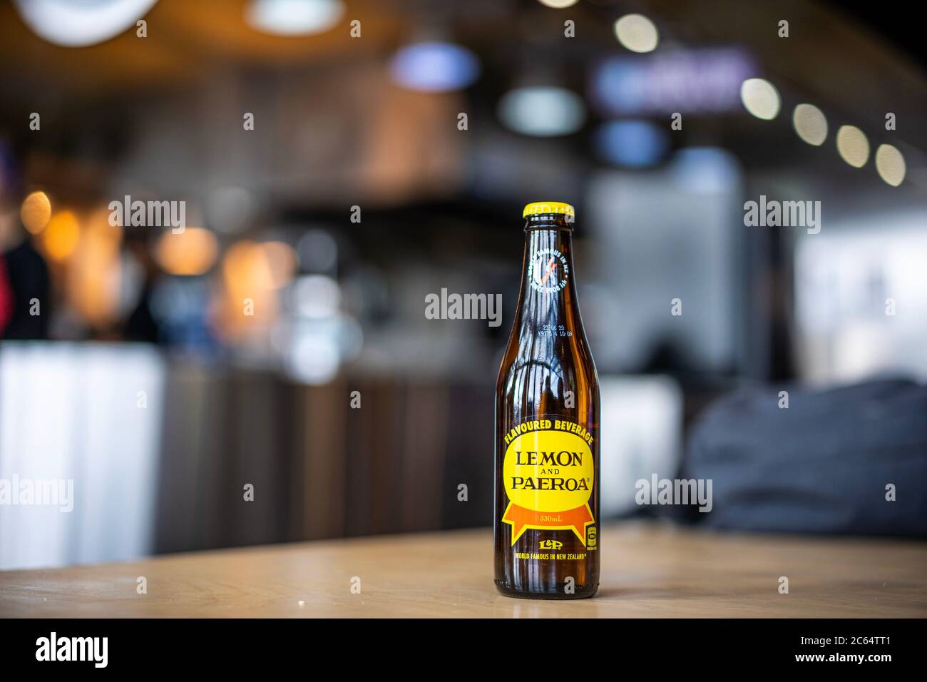 Lemon & Paeroa, also known as L&P, is a sweet soft drink manufactured