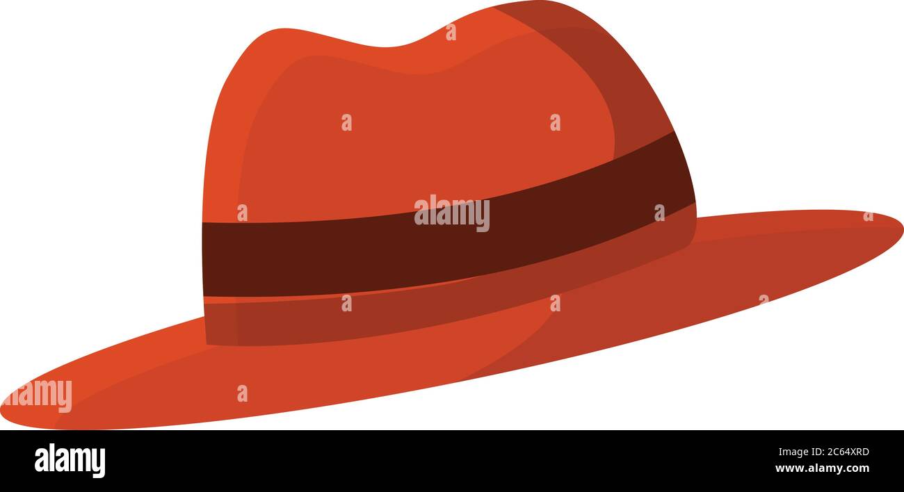 Investigator hat icon. Cartoon of investigator hat vector icon for web