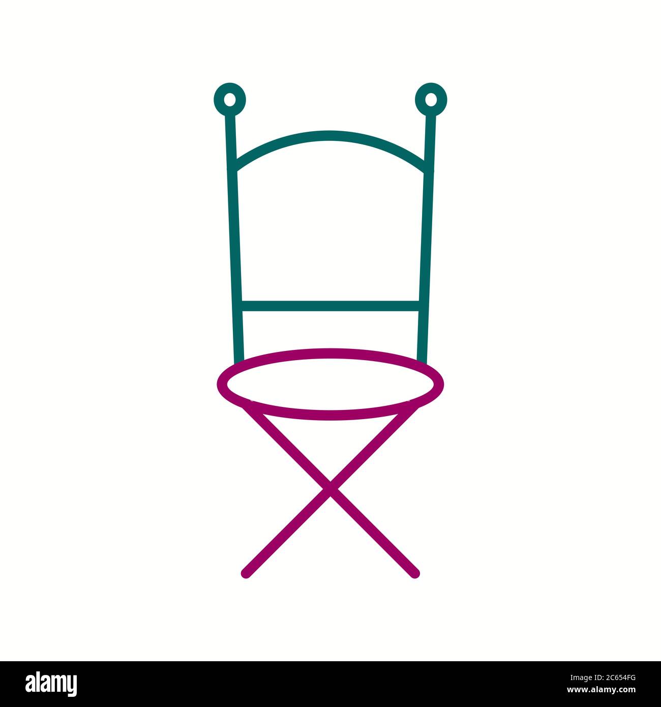 An iconic chair design Stock Vector Images - Alamy