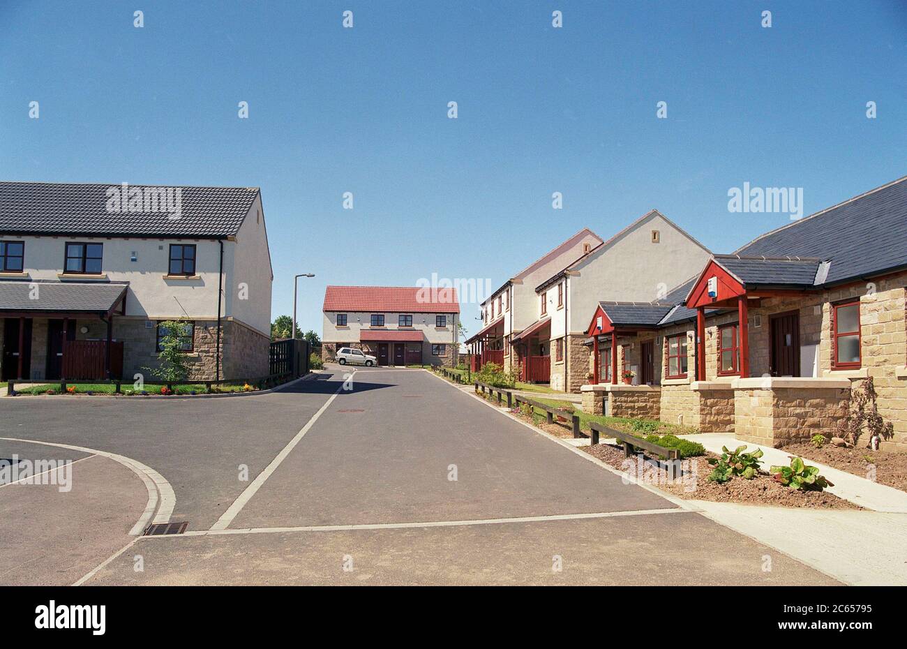 Social Housing association properties, Scotton, North Yorkshire