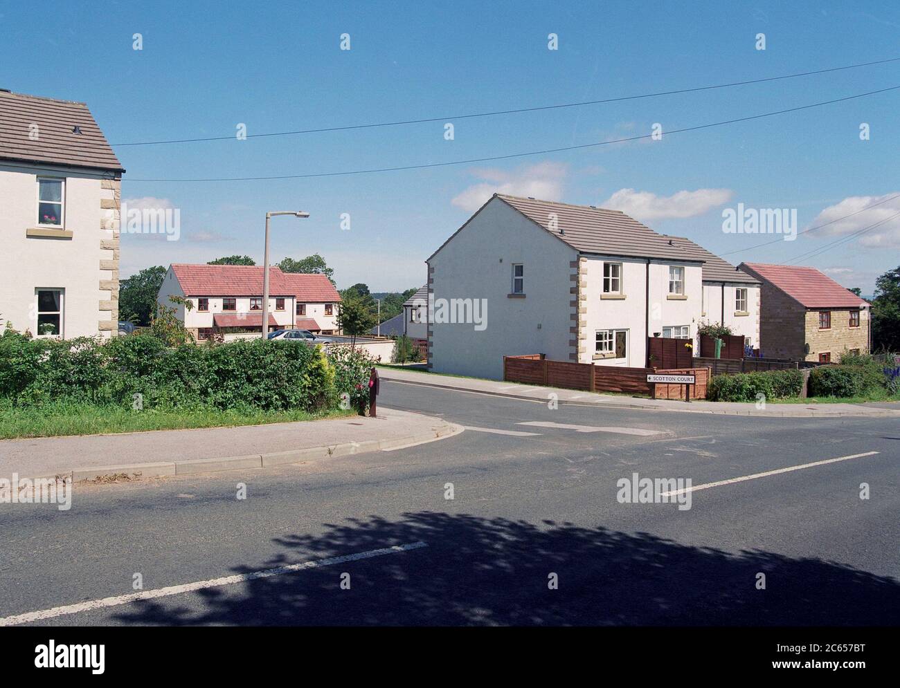 Social Housing association properties, Scotton, North Yorkshire