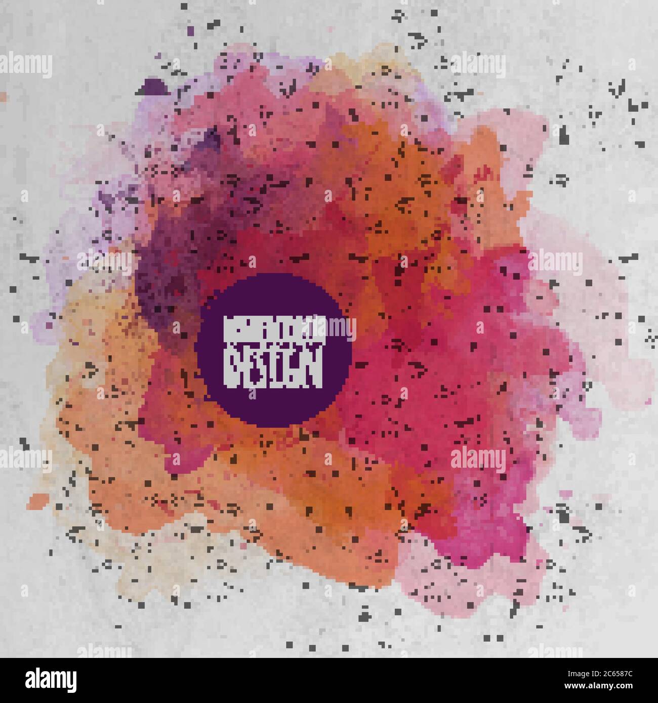 Vector watercolor paint abstract background Stock Vector Image & Art ...