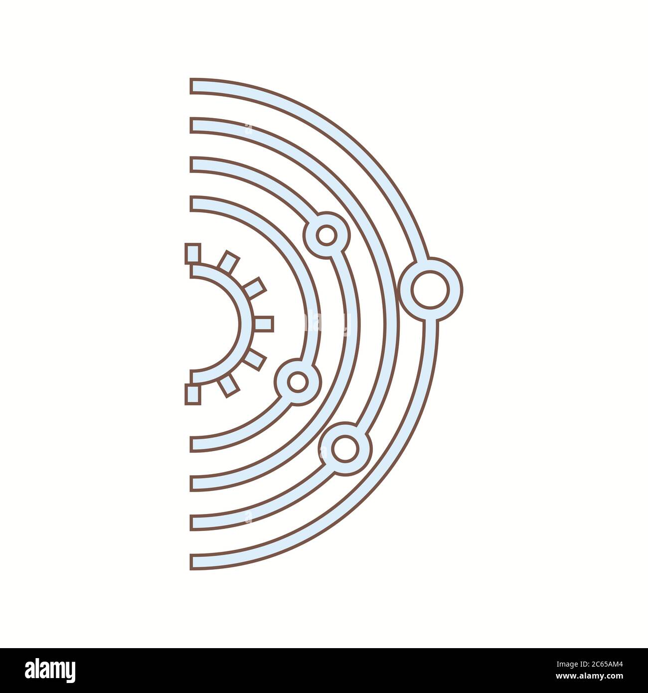 Unique Solar System Vector Line Icon Stock Vector Image & Art - Alamy