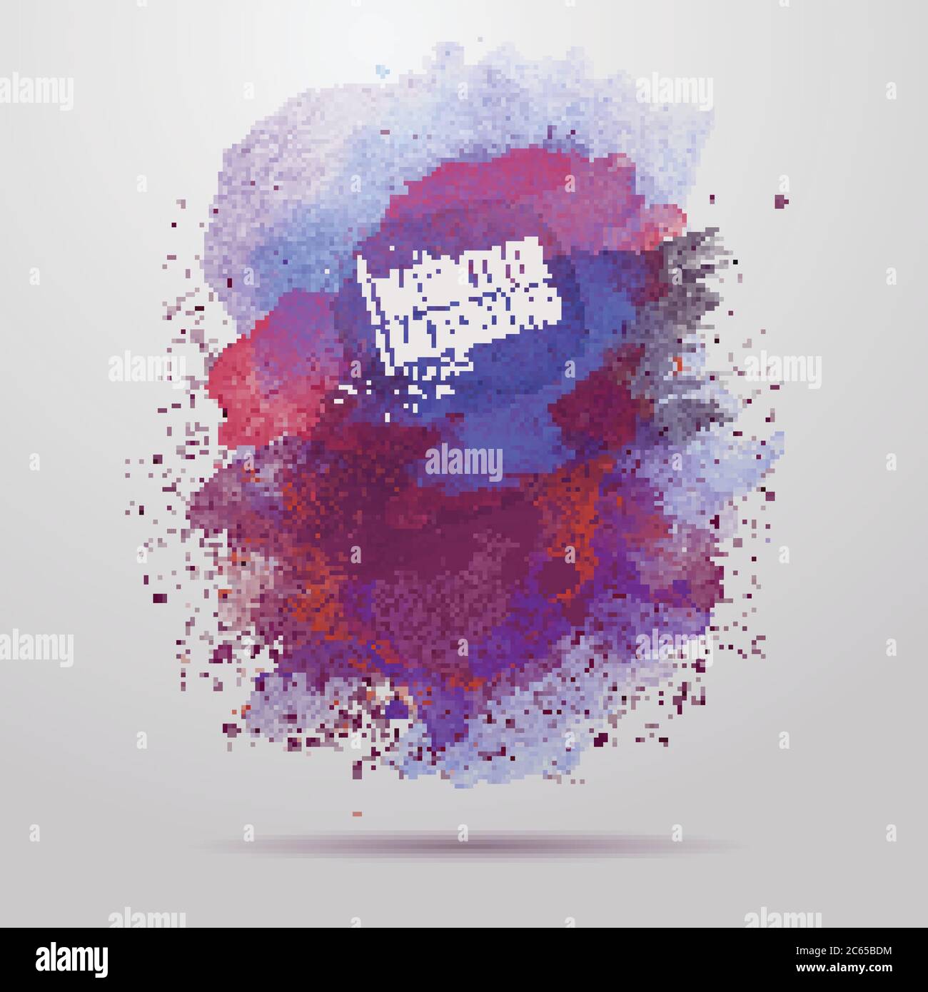 Vector watercolor paint abstract background Stock Vector Image & Art ...