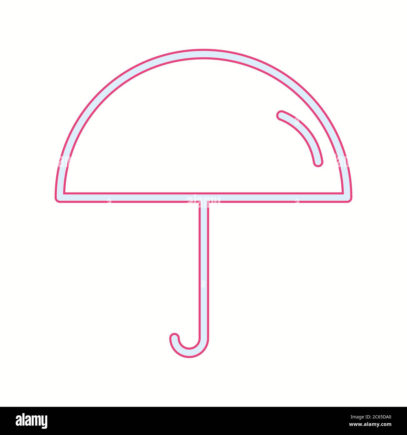 Unique Umbrella Vector Line Icon Stock Vector Image & Art - Alamy