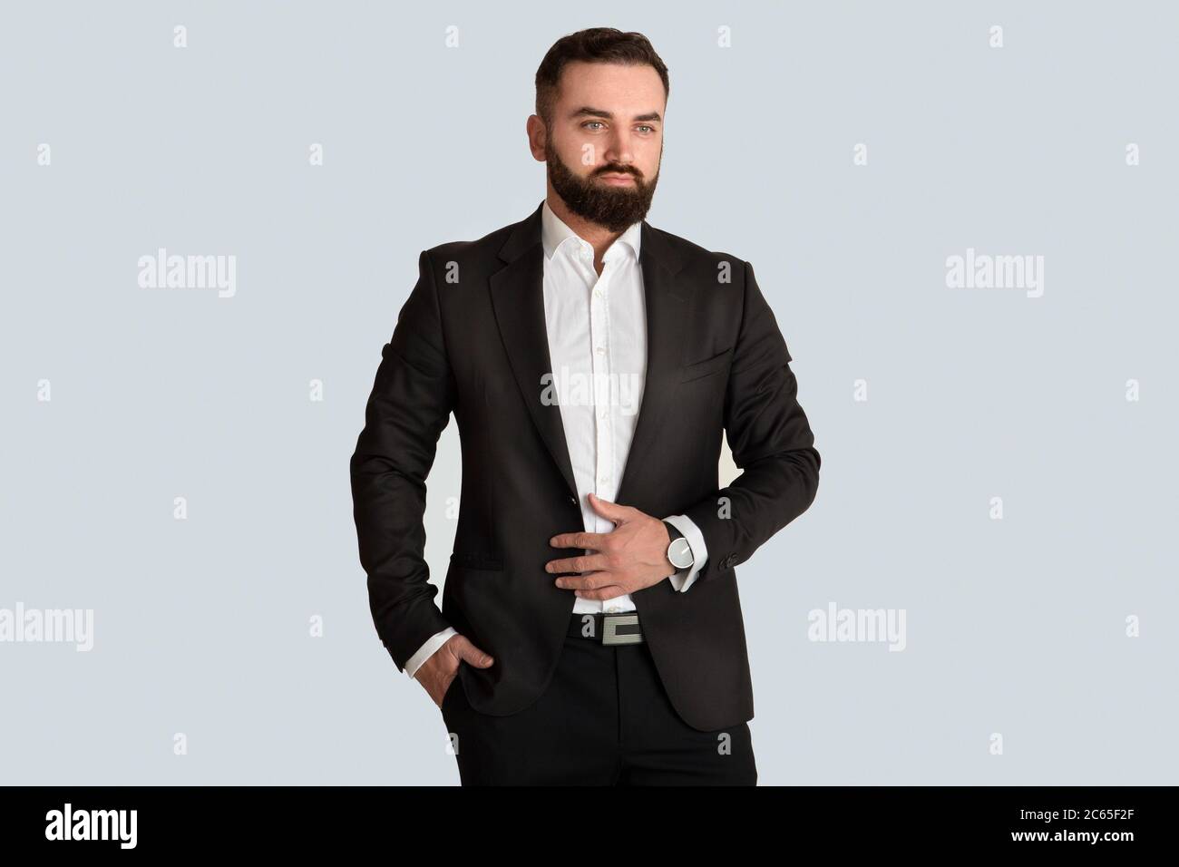 elegant business attire