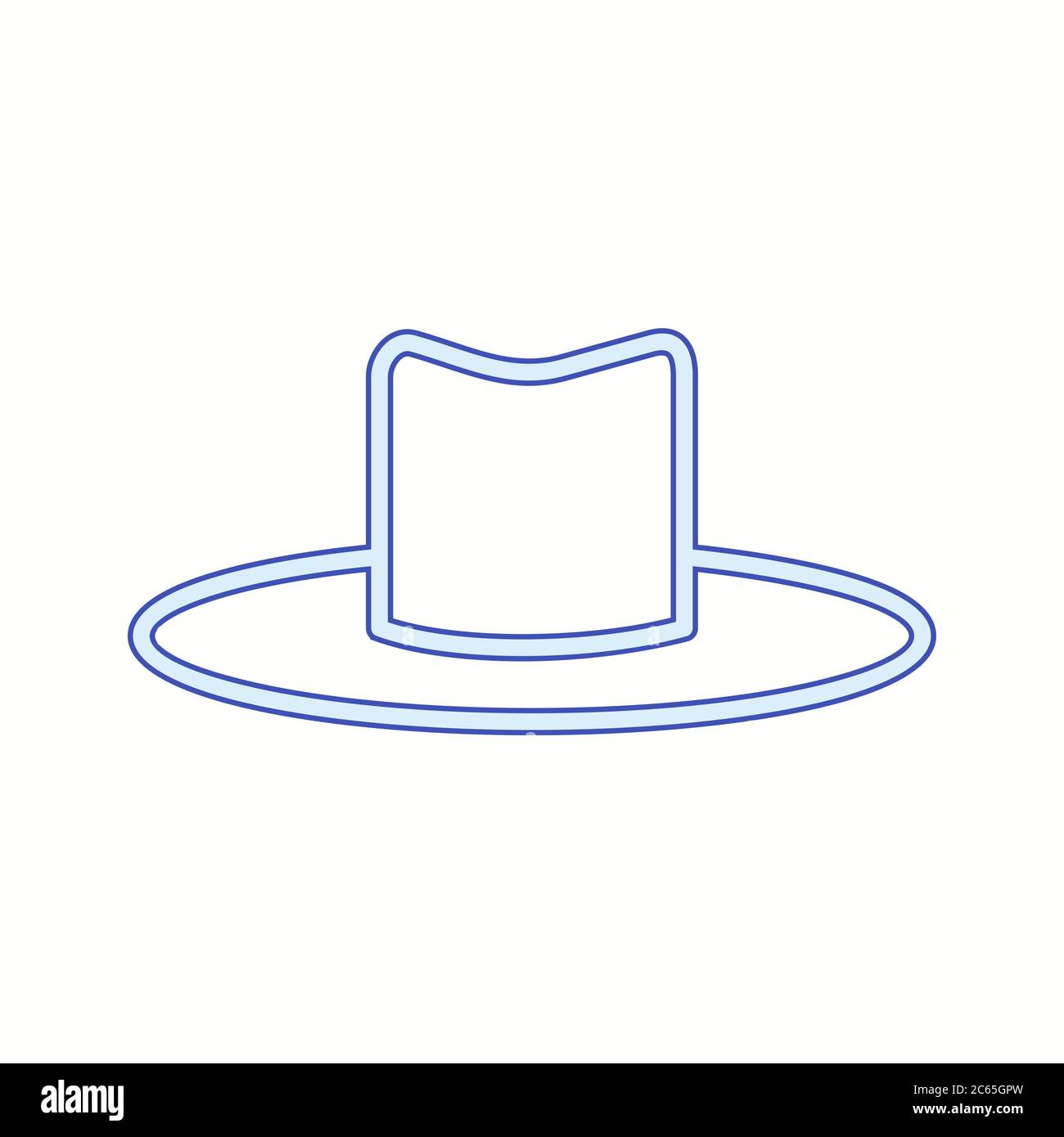 Unique Hat I Vector Line Icon Stock Vector Image & Art - Alamy