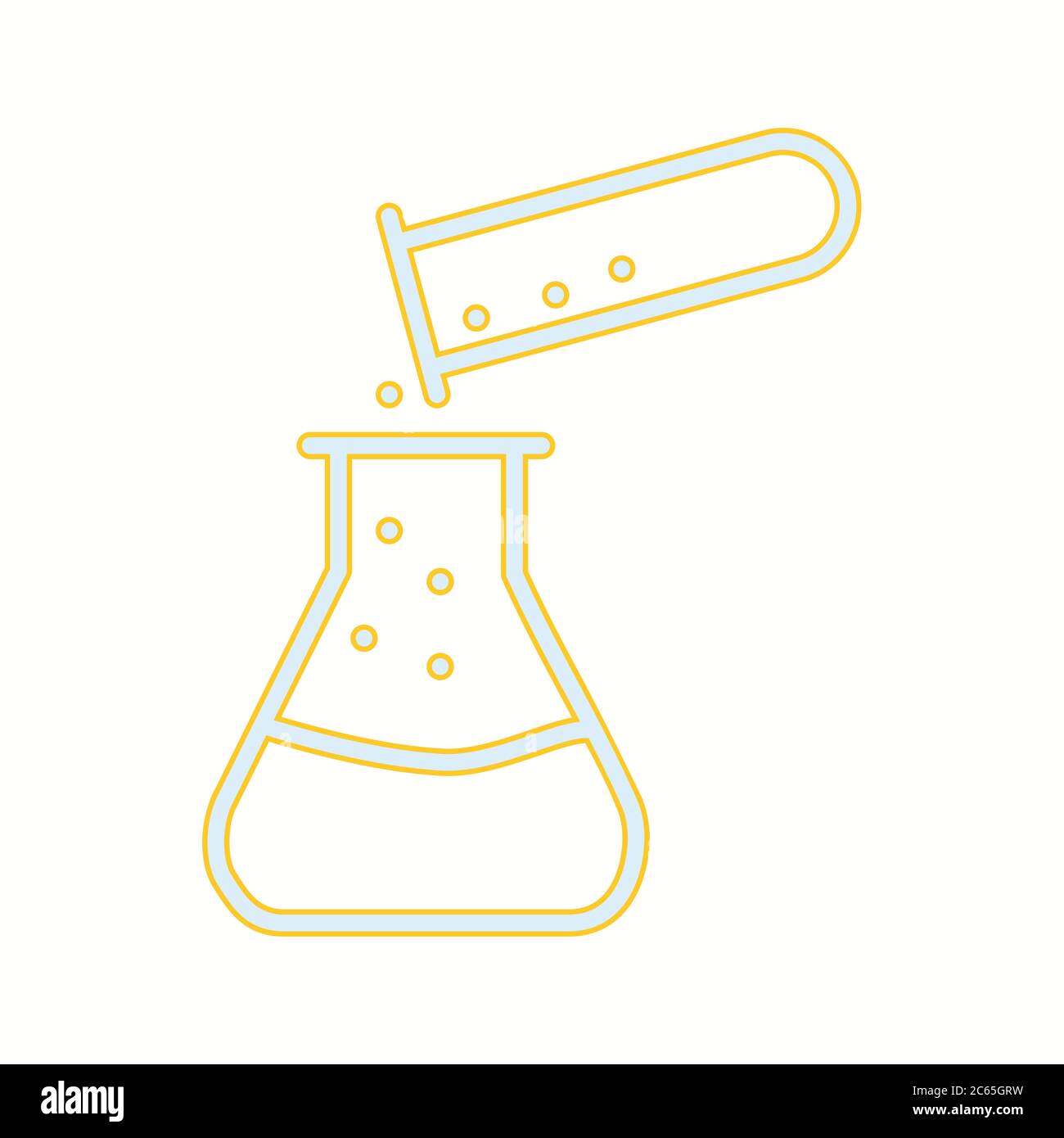 Unique Experiment Vector Line Icon Stock Vector Image & Art - Alamy