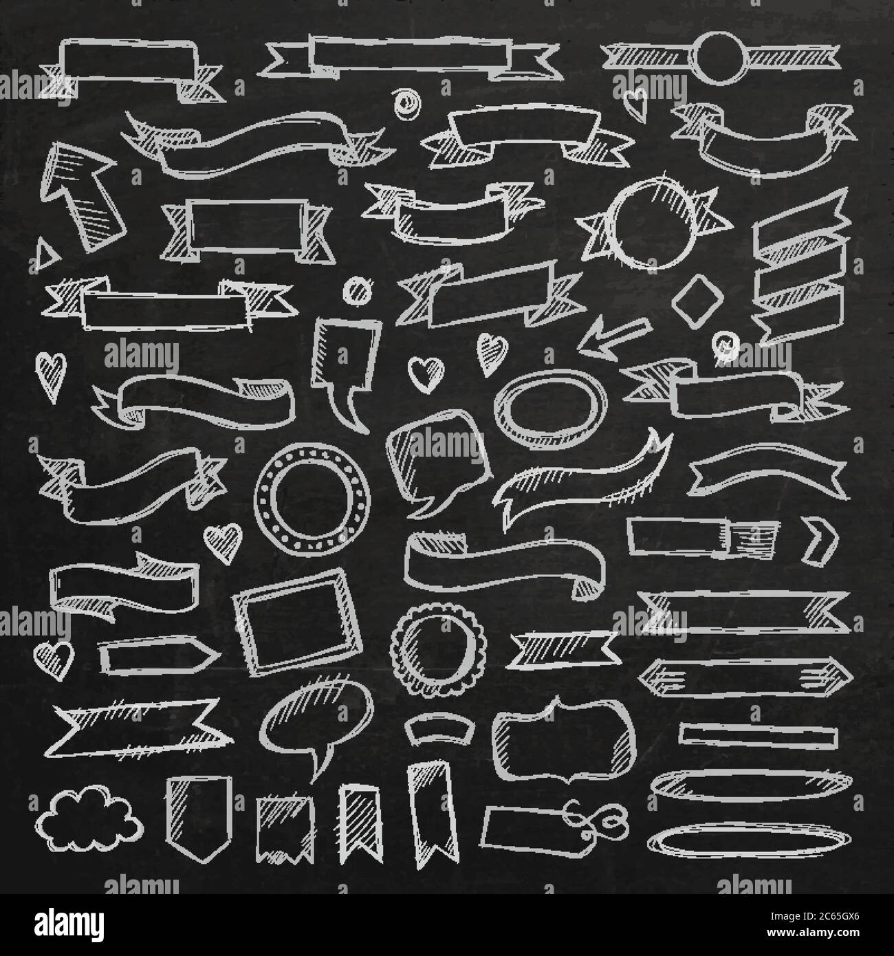 Hand drawn sketch hand drawn elements Stock Vector Image & Art - Alamy