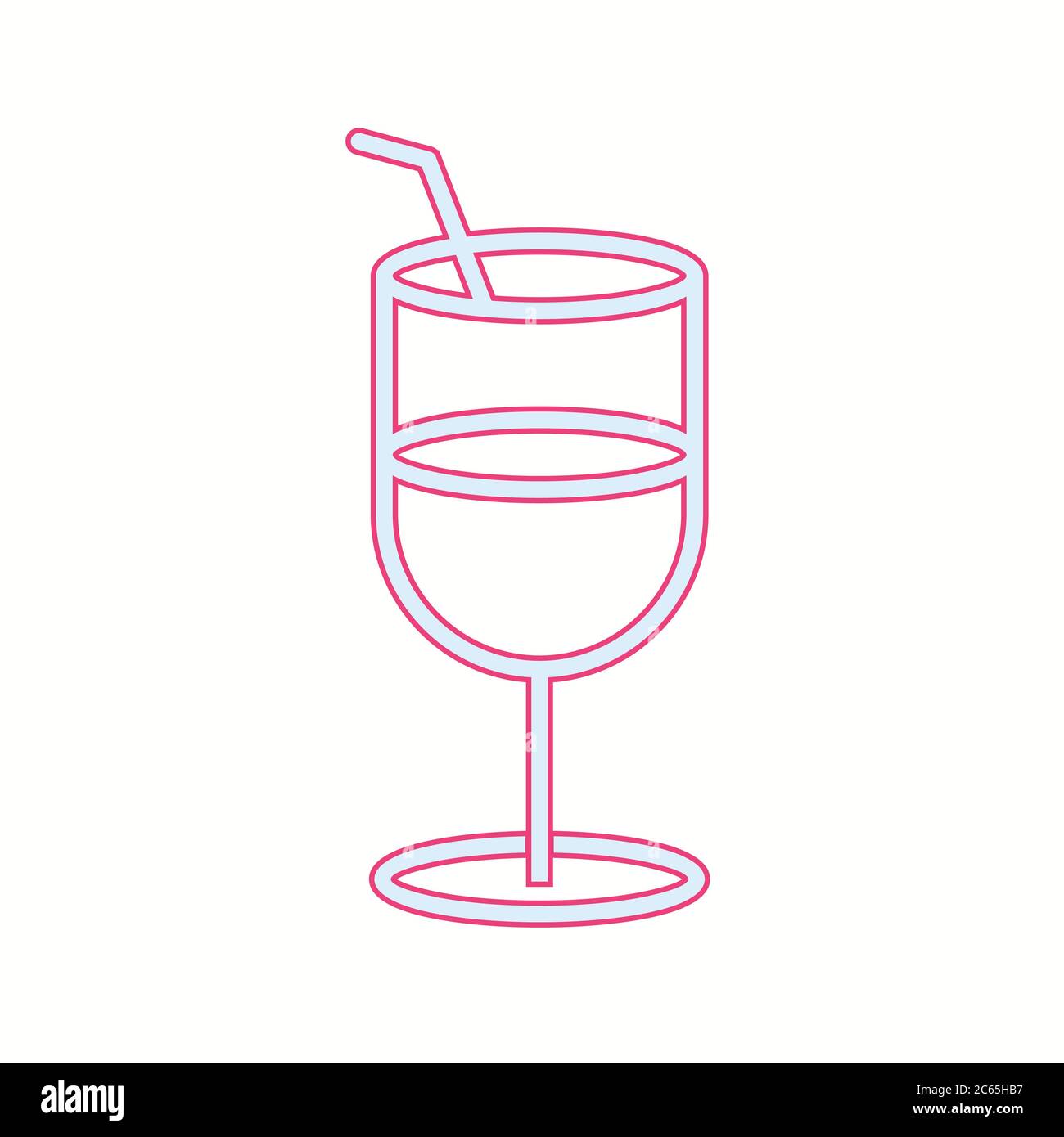 Unique Juice Vector Line Icon Stock Vector Image & Art - Alamy