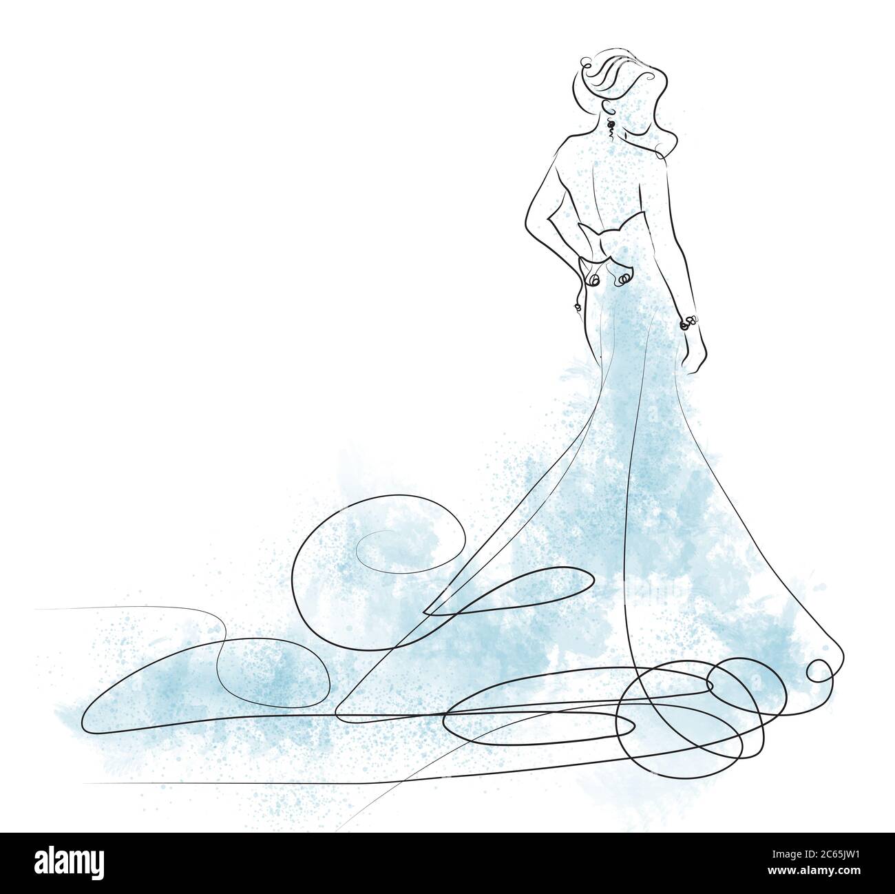Design a beautiful dress, pencil sketch by Sherinayunita | Fiverr