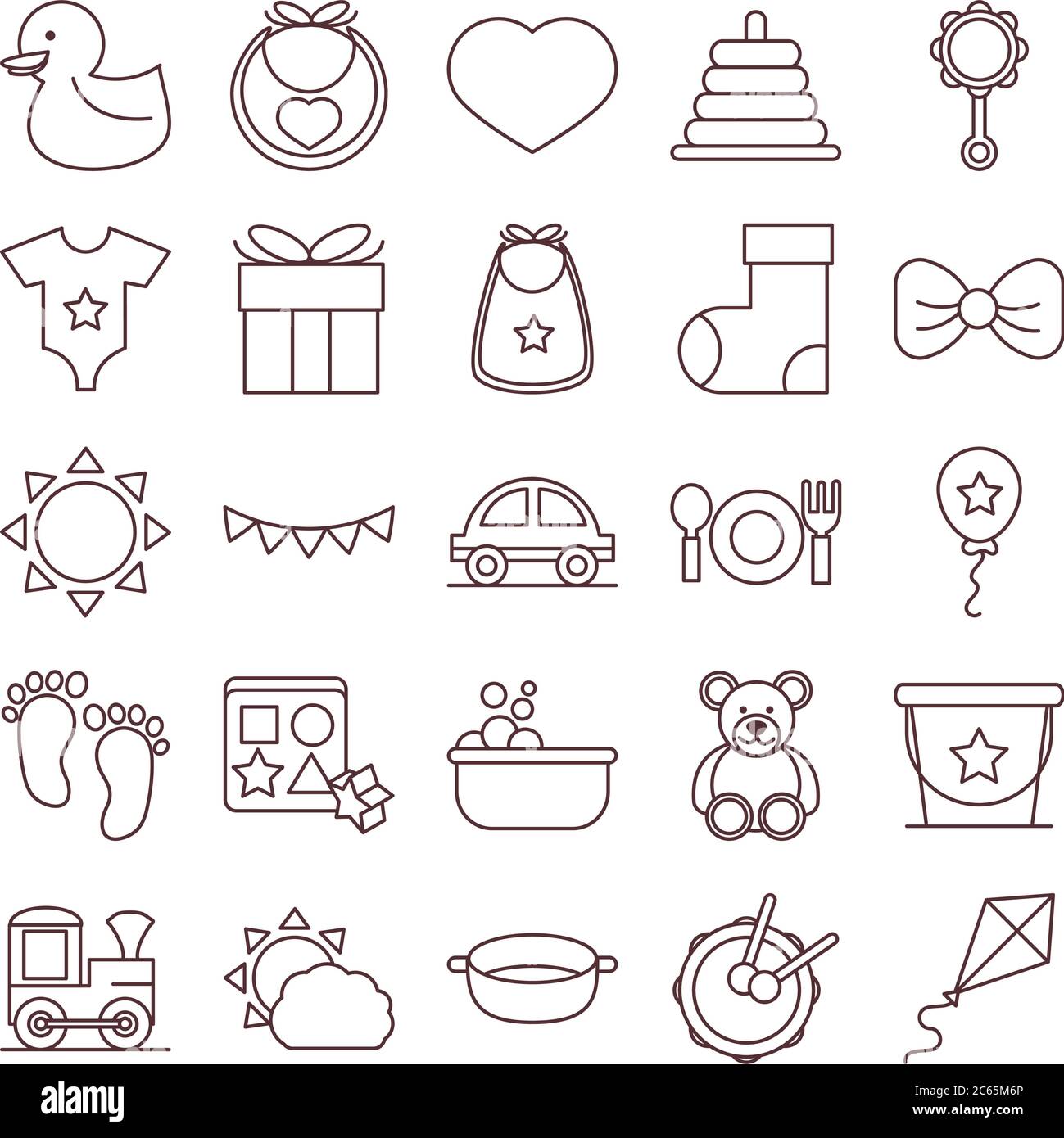 hanger accessory clothing vector illustration line and fill icon Stock  Vector Image & Art - Alamy