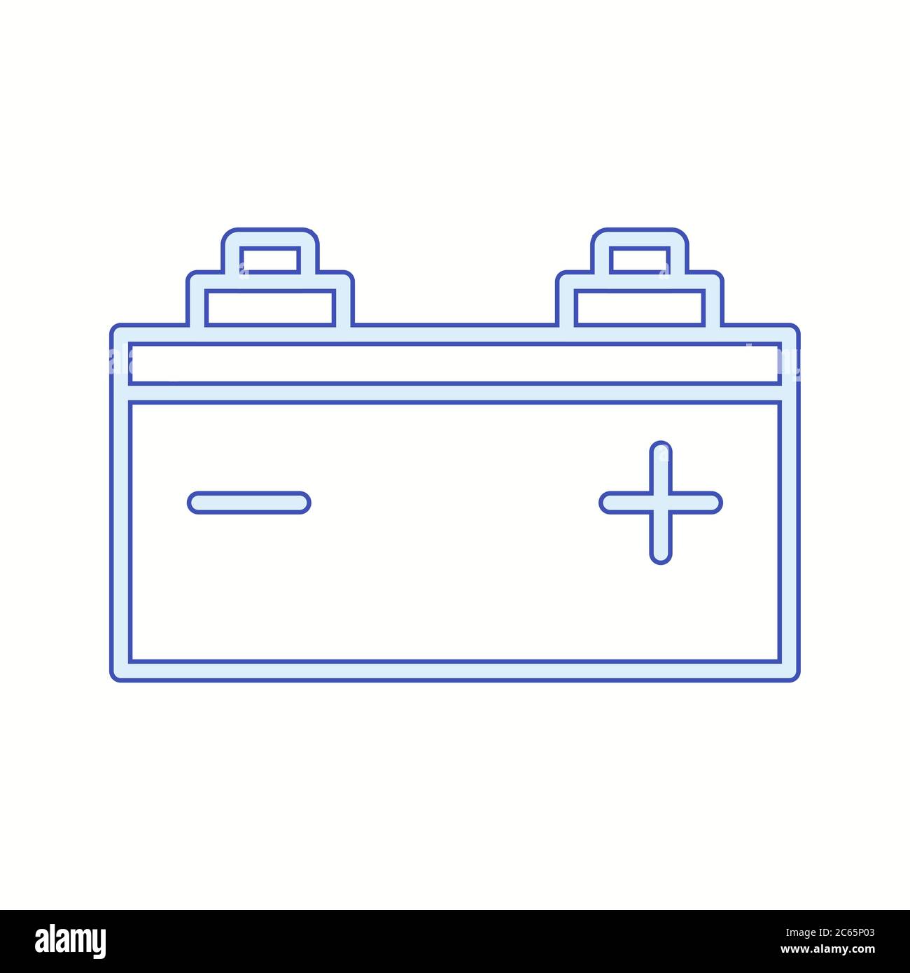 Unique Battery Vector Line Icon Stock Vector Image & Art - Alamy