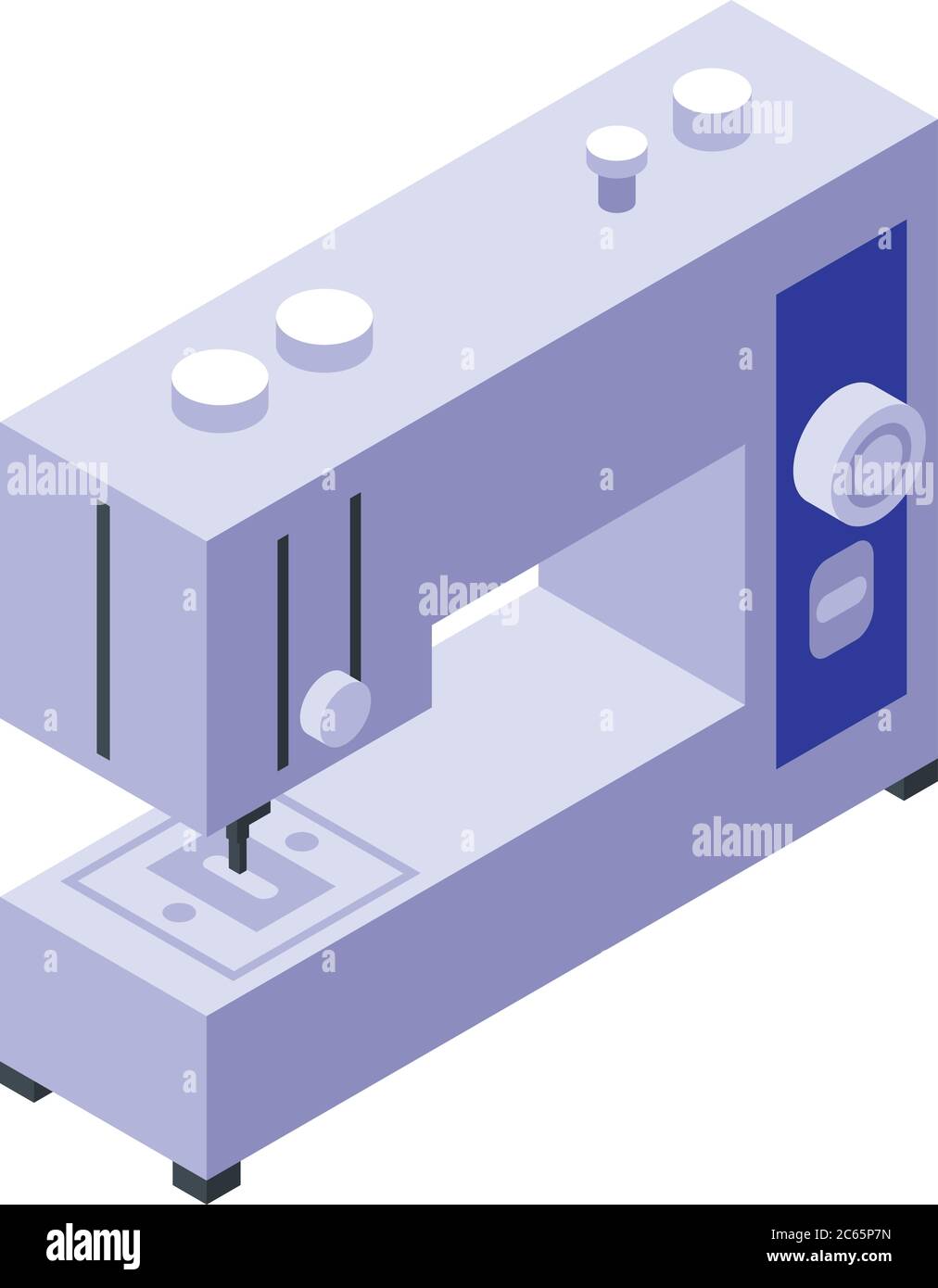 Sewing machine icon, isometric style Stock Vector Image & Art - Alamy