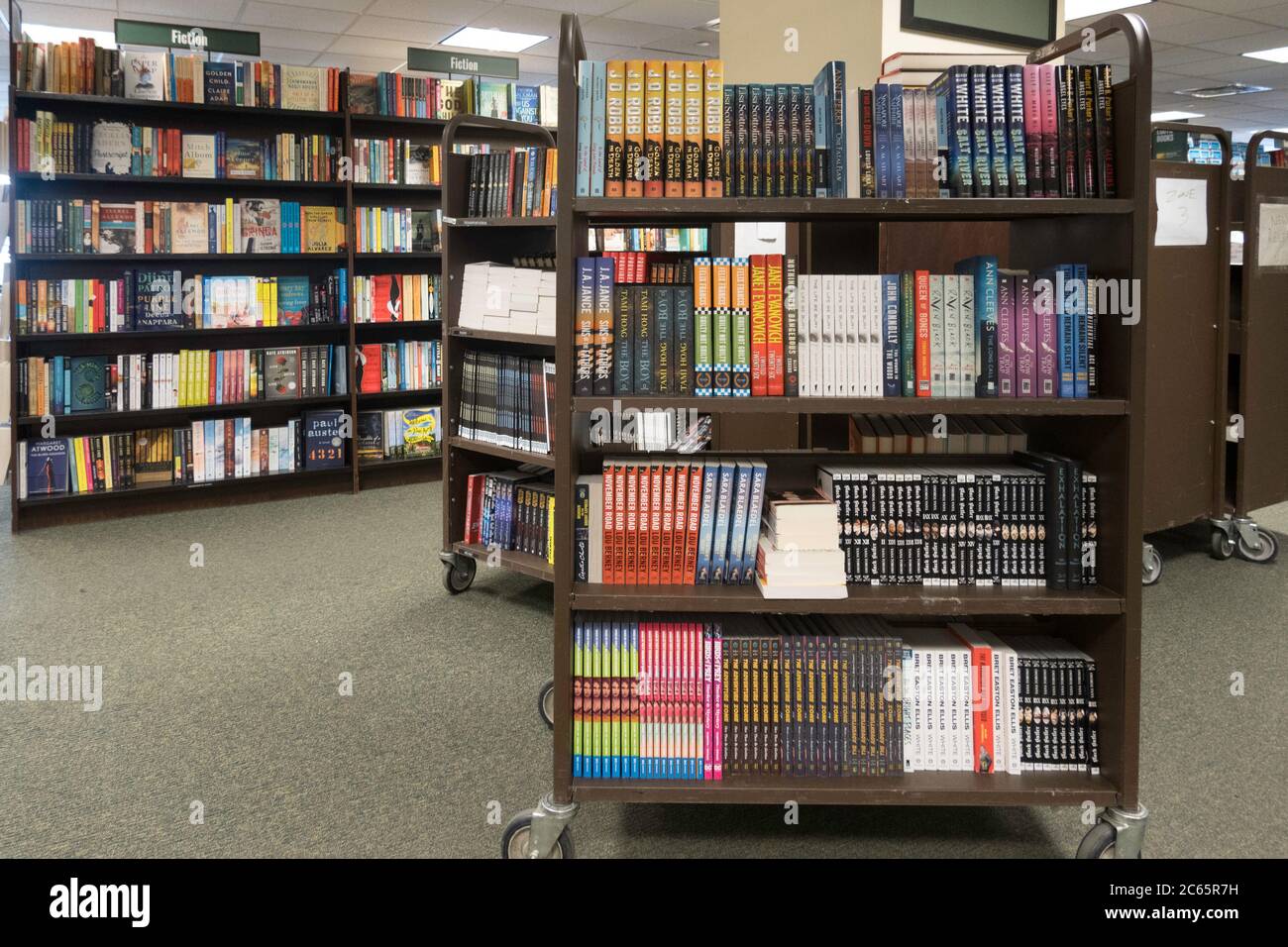 Inside interior display sale shelves hires stock photography and