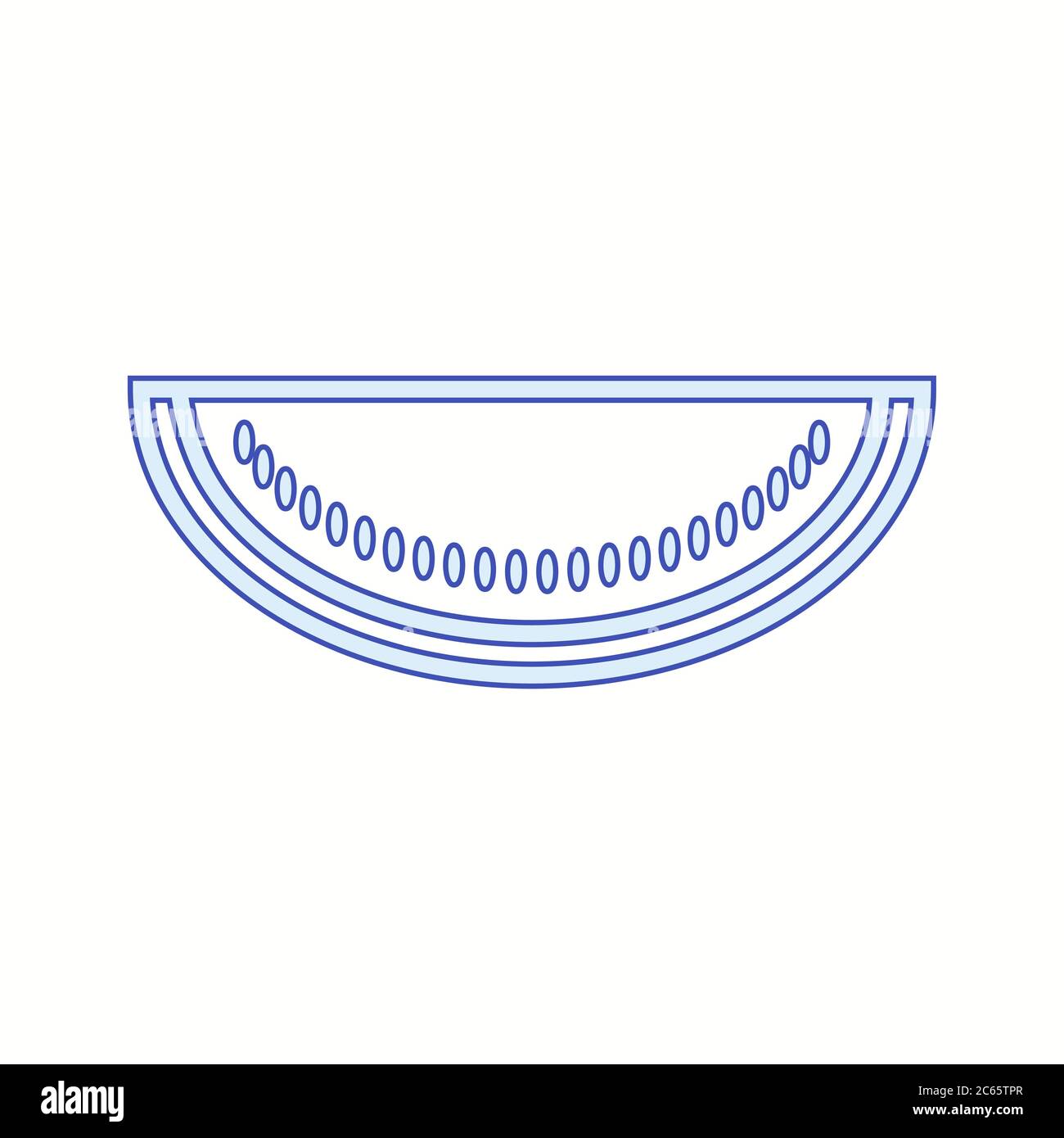 Unique Watermelon Vector Line Icon Stock Vector Image & Art - Alamy