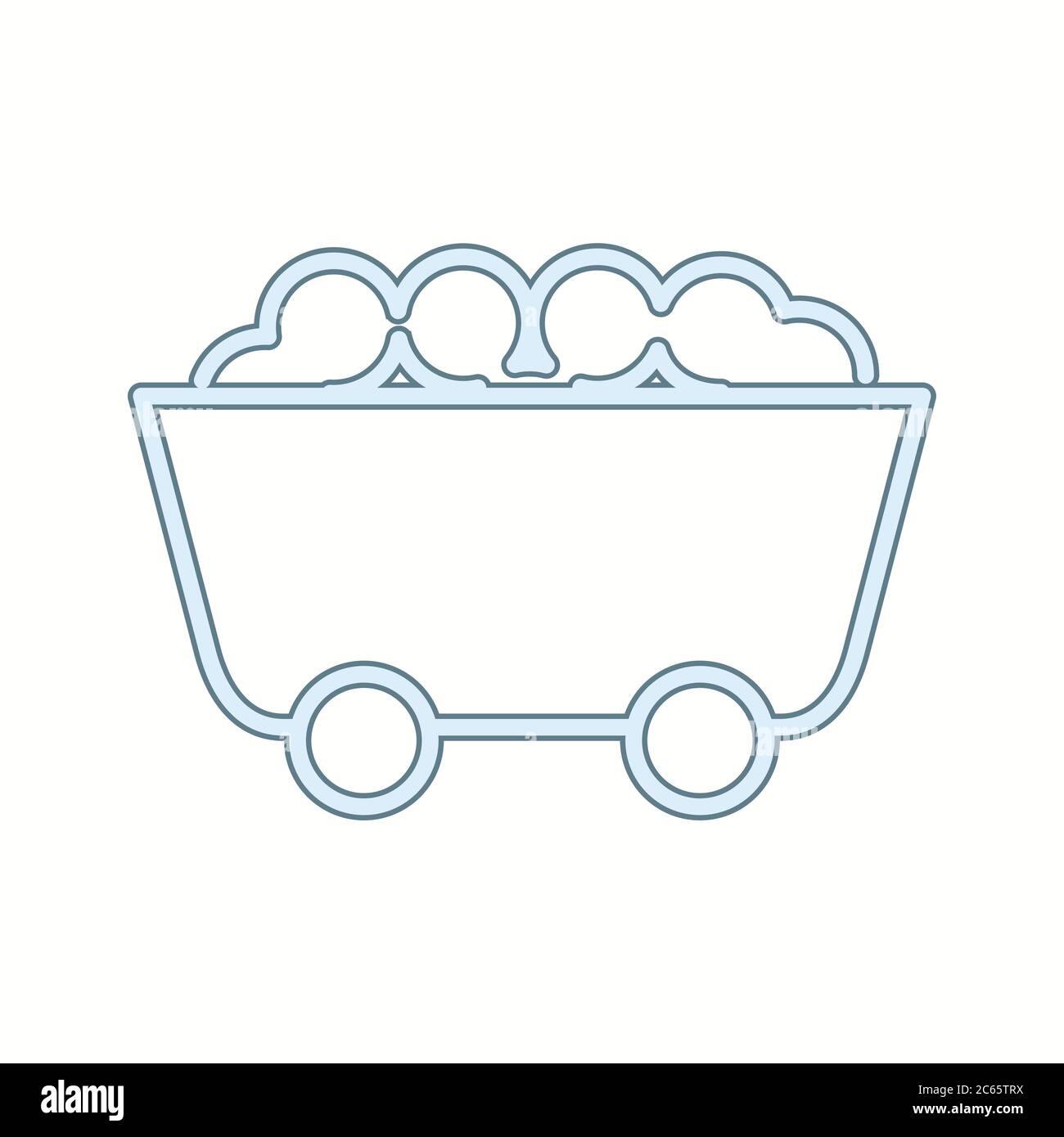 Unique Coal Mine Vector Line Icon Stock Vector Image & Art - Alamy