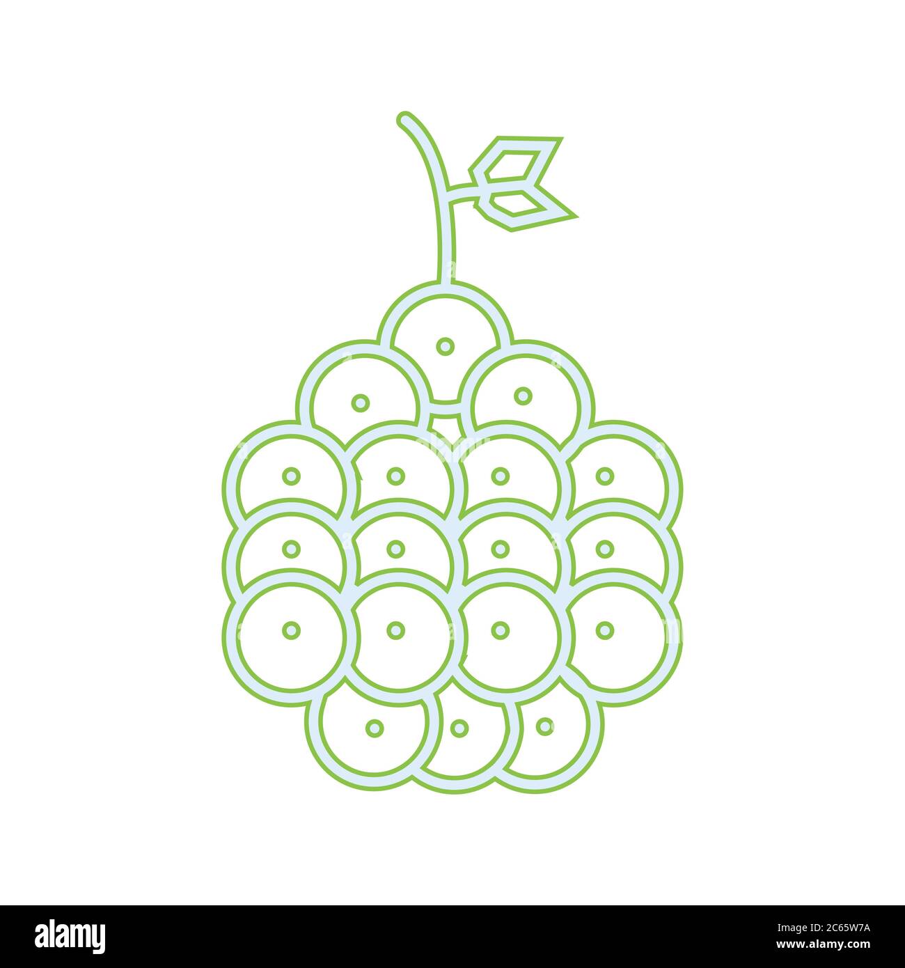 Unique Raspberry Vector Line Icon Stock Vector Image & Art - Alamy
