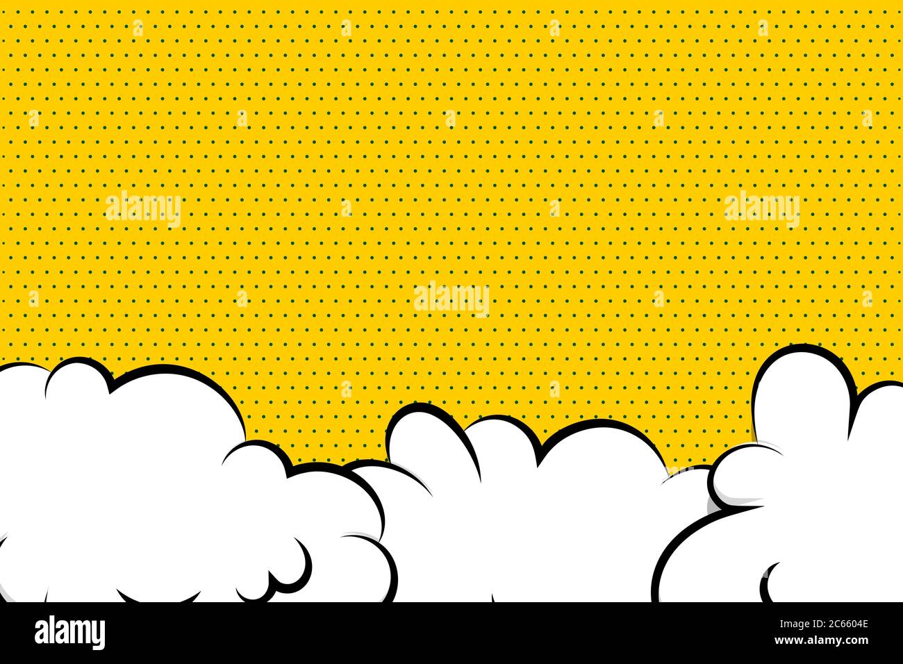 Exploding Mist Cartoon smoke dust puff explosion hi-res stock photography and images ...