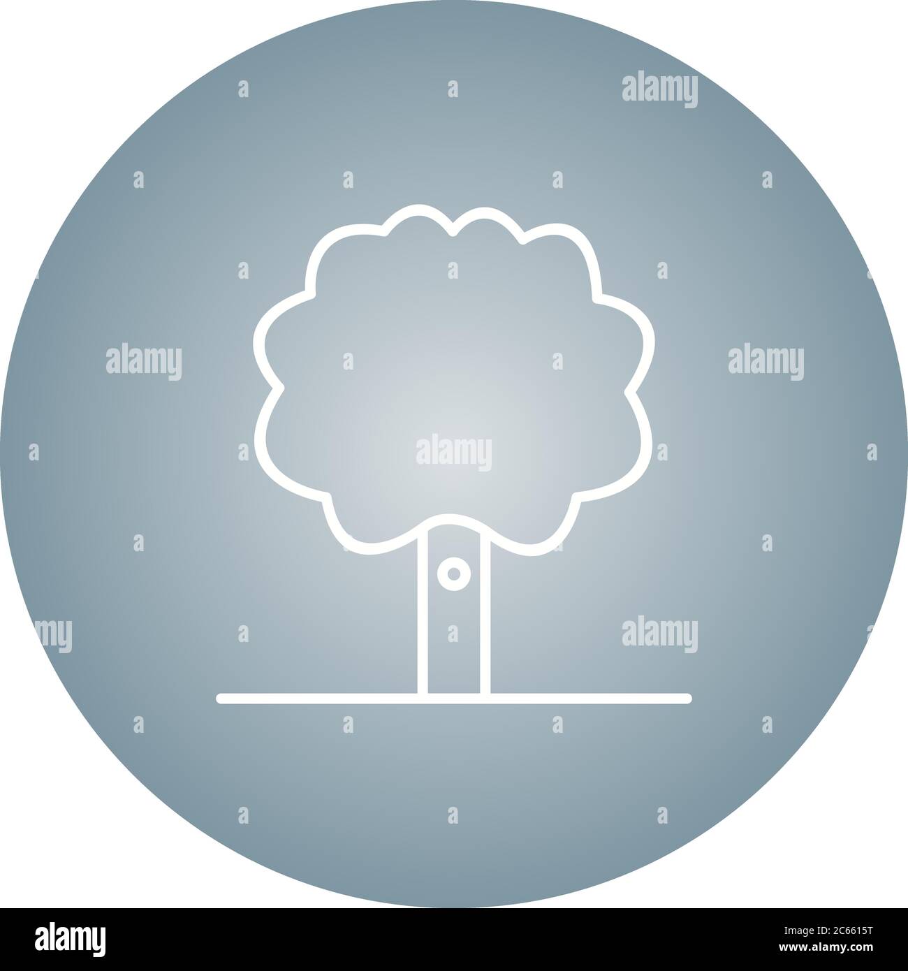 Unique Tree II Vector Line Icon Stock Vector Image & Art - Alamy